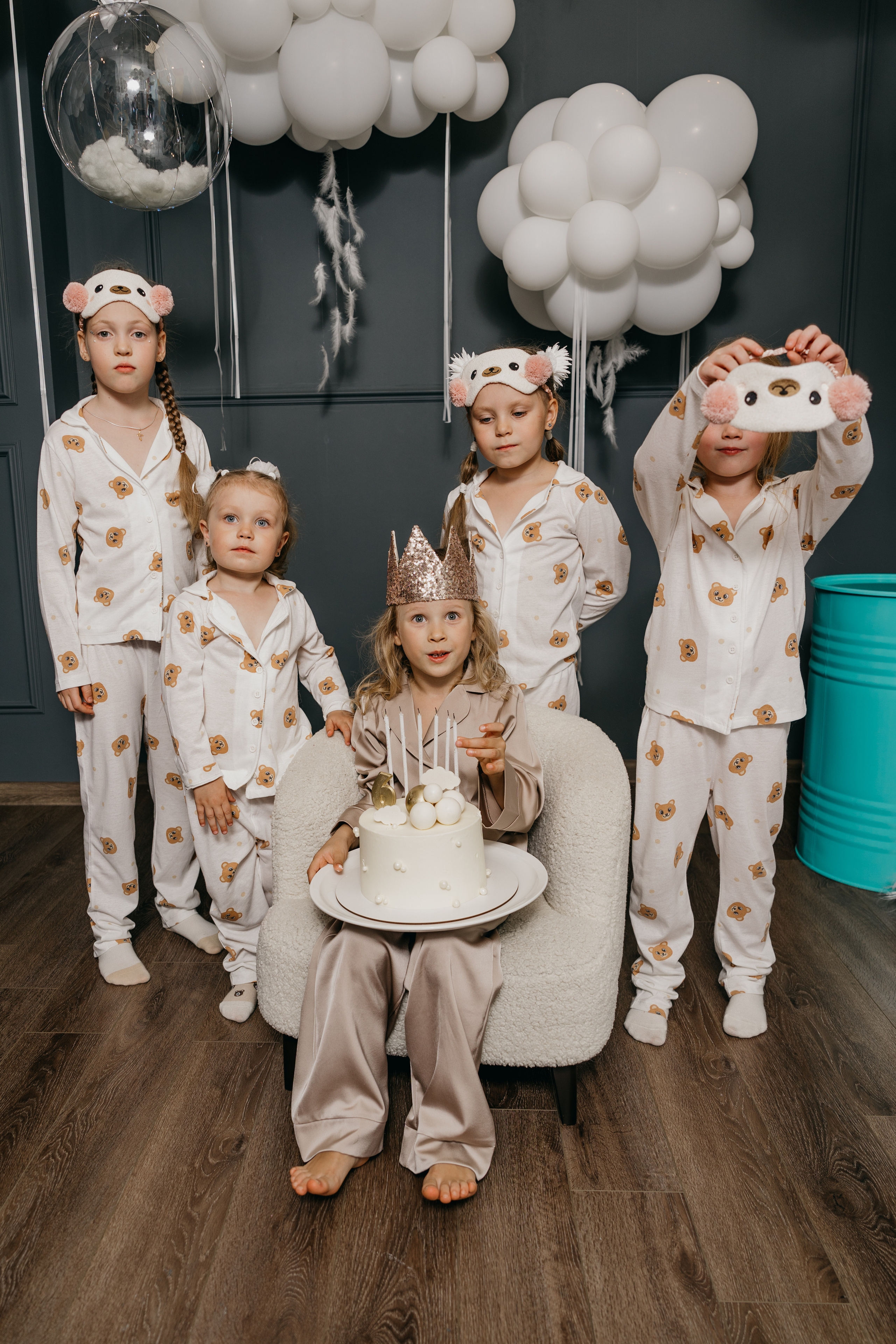 Пижамная вечеринка, Веронике 6 лет. Фотограф Никита Комаров