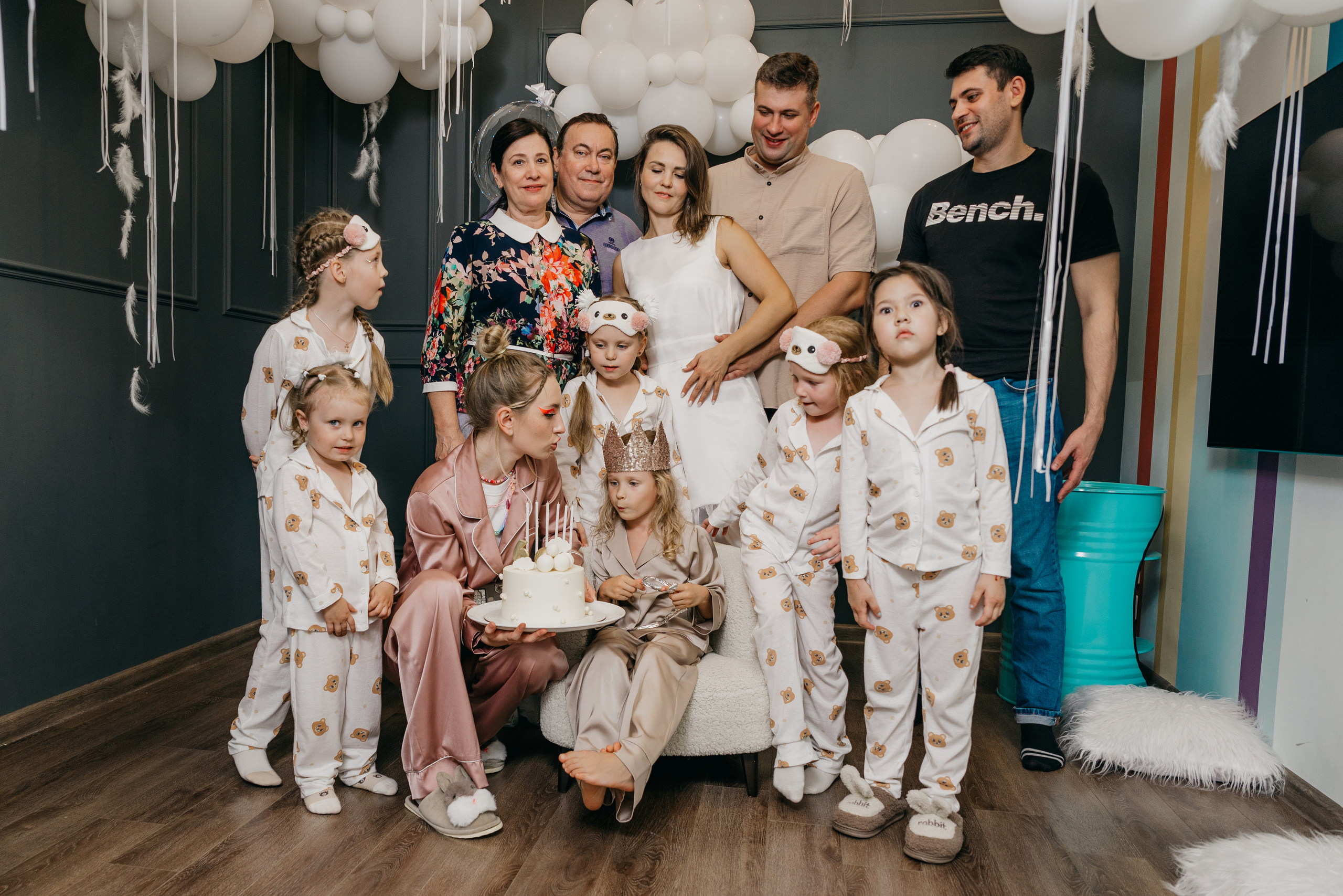 Пижамная вечеринка, Веронике 6 лет. Фотограф Никита Комаров