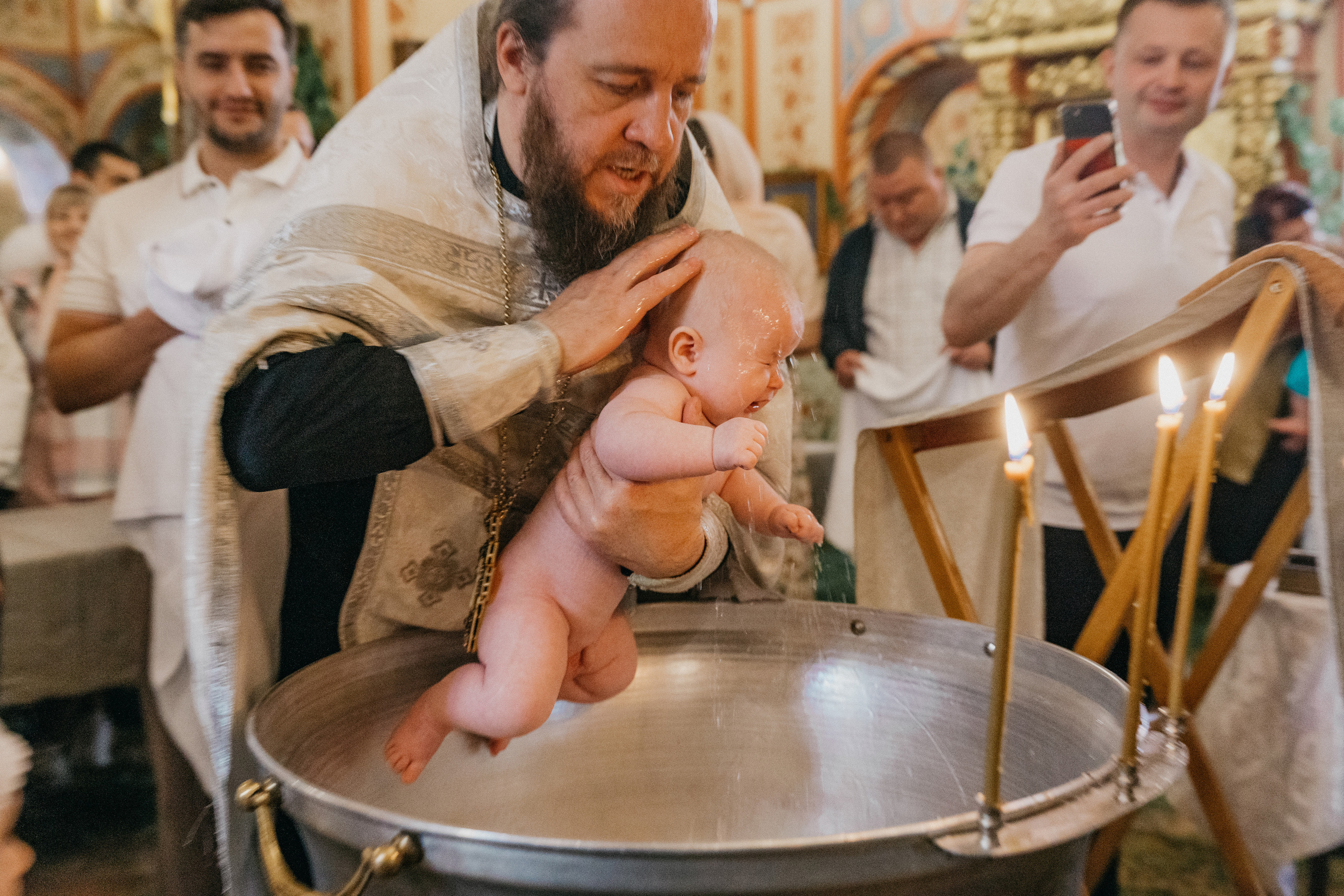 Крещение Ярослава. Фотограф Никита Комаров