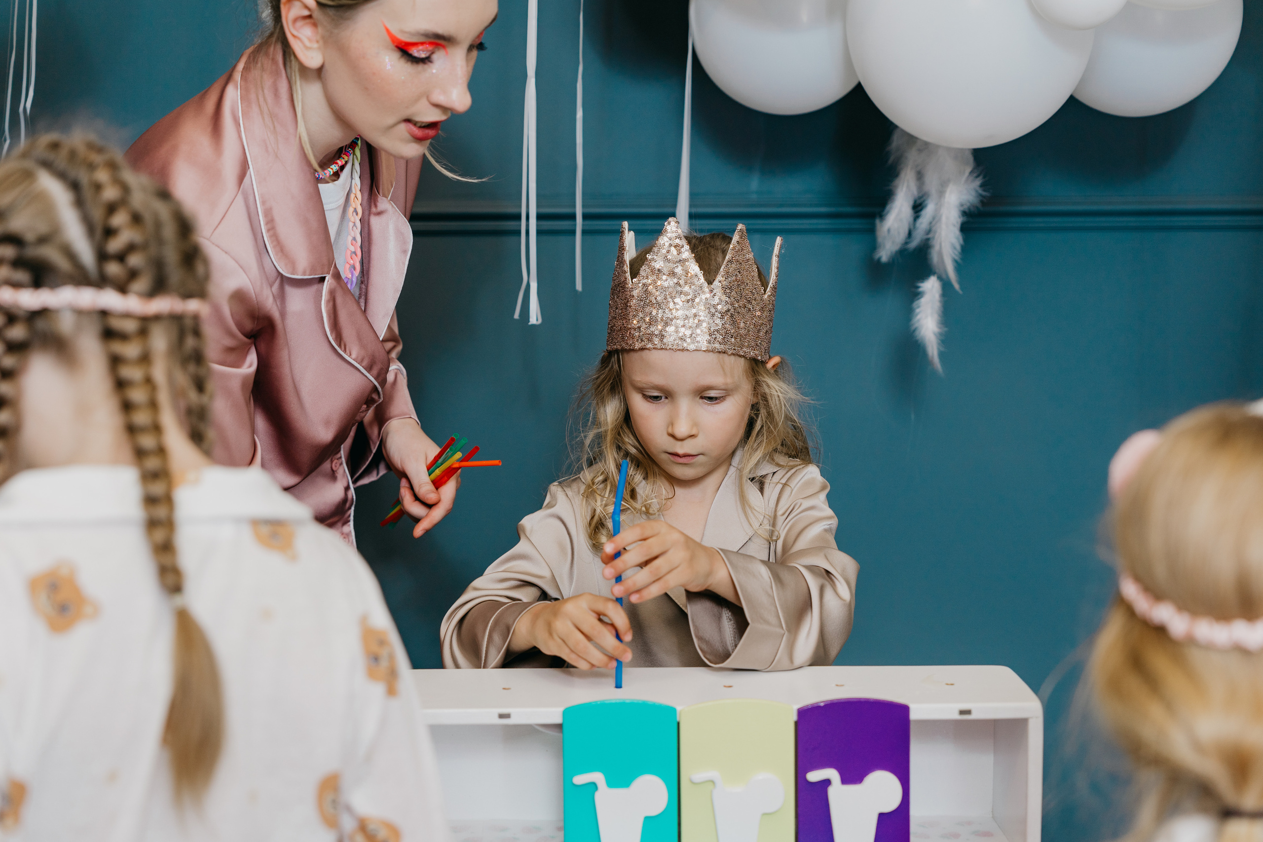 Пижамная вечеринка, Веронике 6 лет. Фотограф Никита Комаров