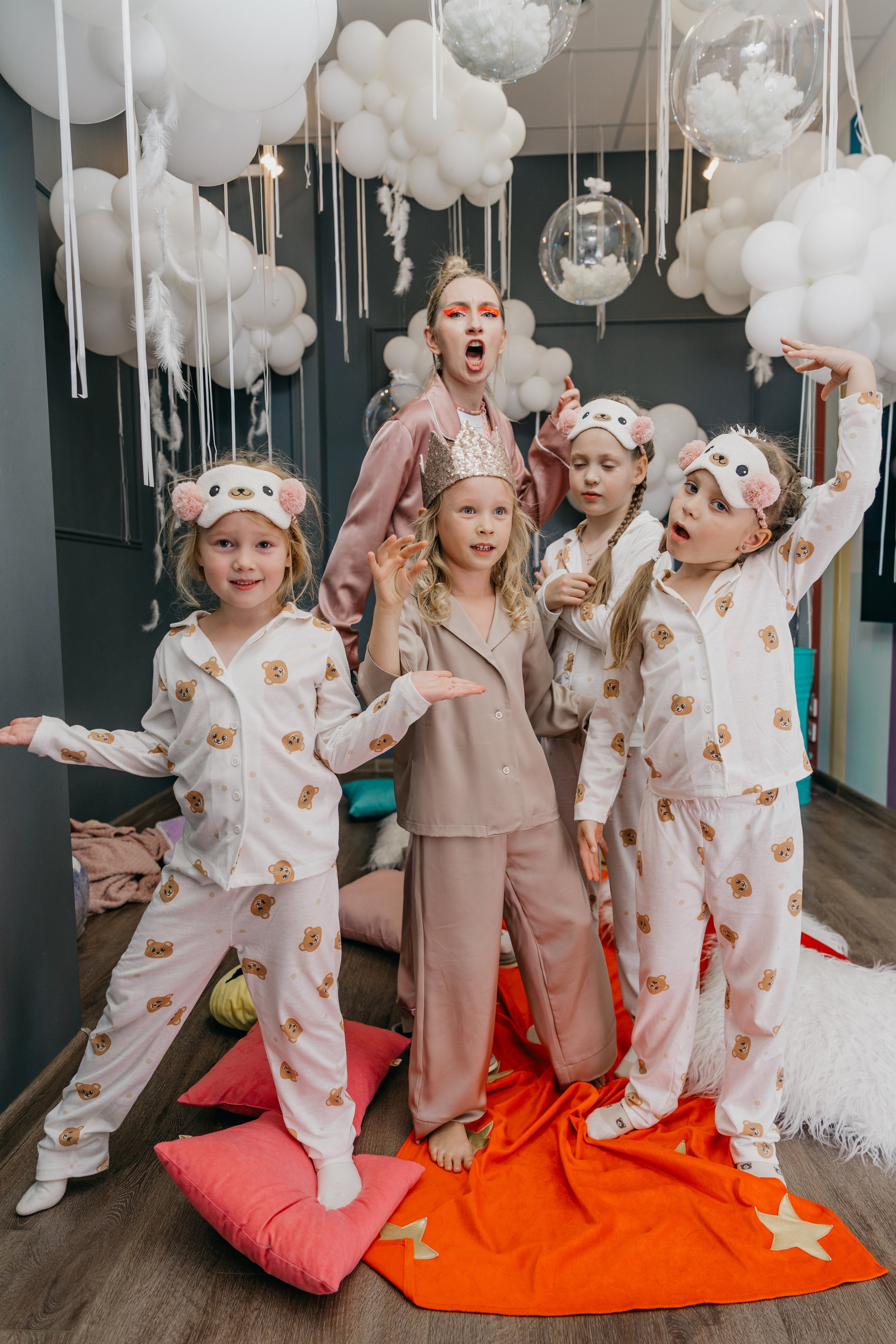 Пижамная вечеринка, Веронике 6 лет. Фотограф Никита Комаров