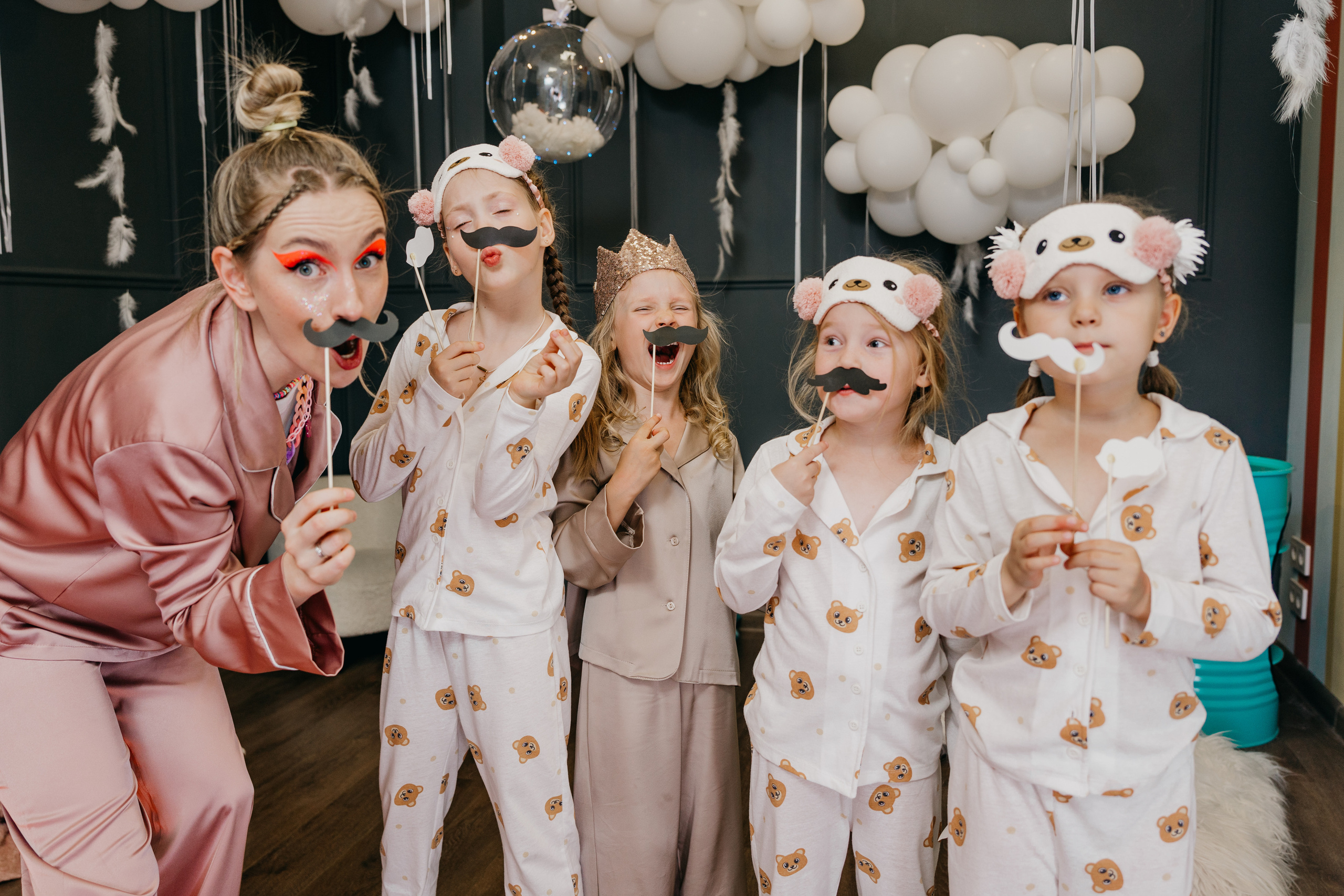 Пижамная вечеринка, Веронике 6 лет. Фотограф Никита Комаров