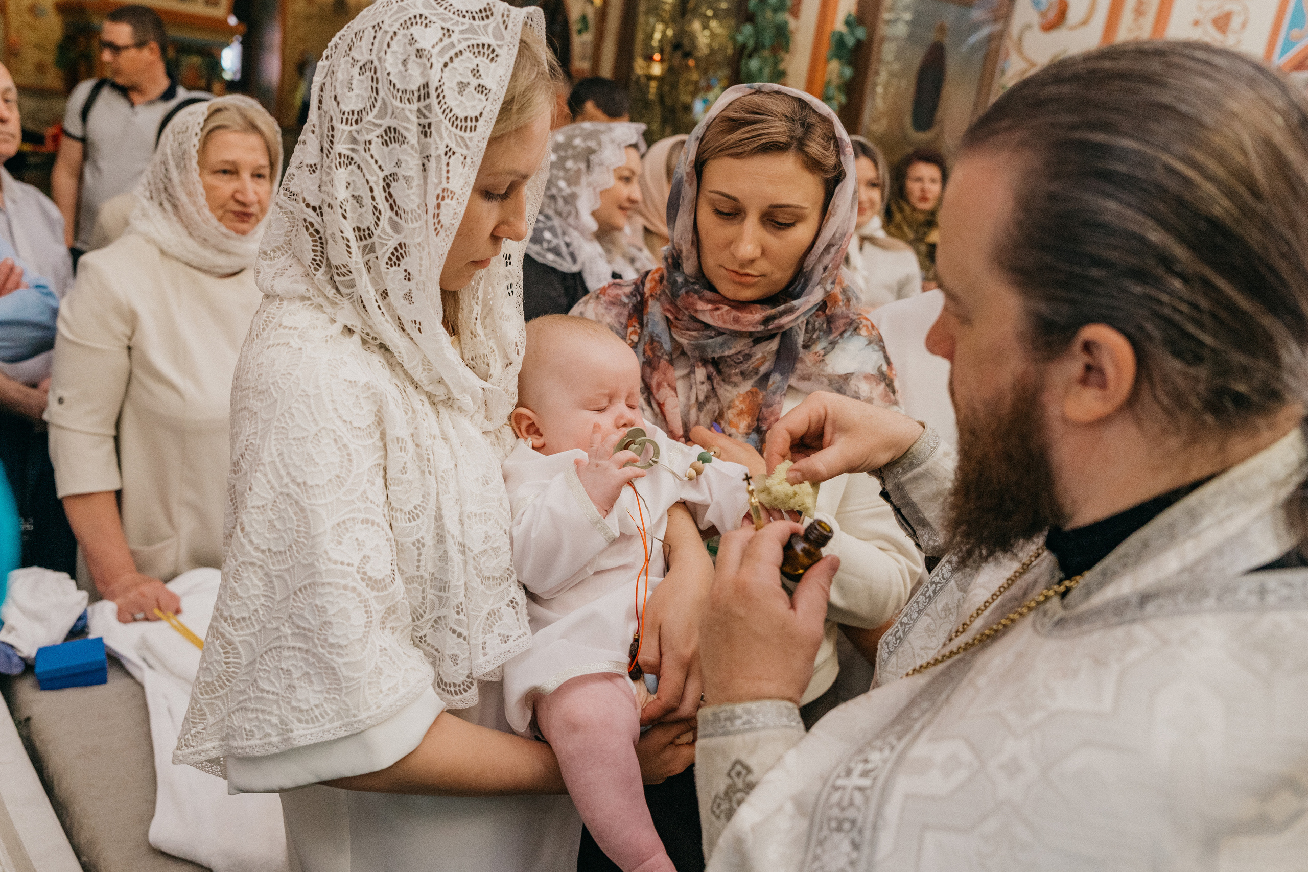 Крещение Ярослава. Фотограф Никита Комаров
