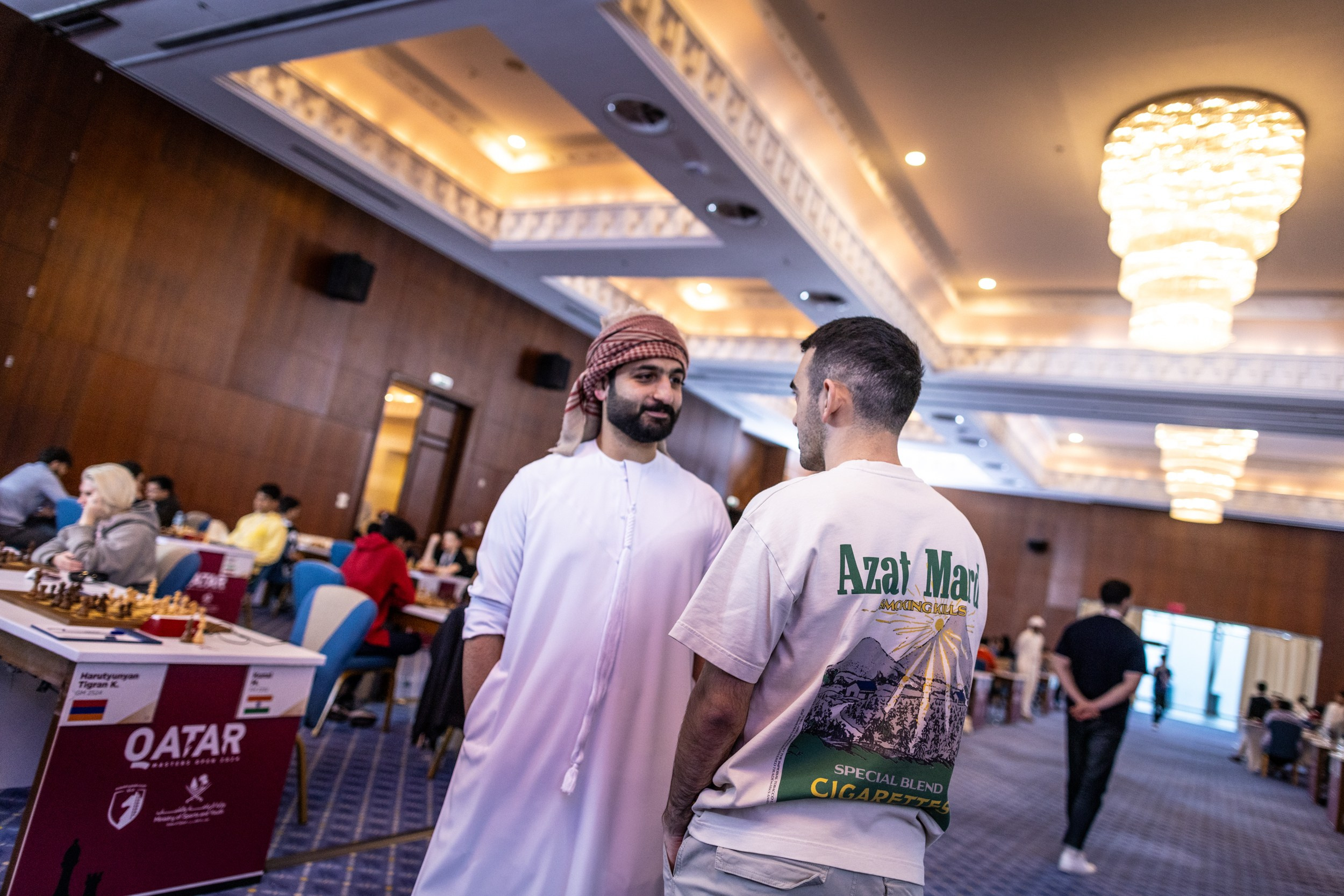 2024.12.07 Qatar Masters Open 2024 — Round5. Фотограф Анна Штурман (репортажная съёмка любых событий и мероприятий) Anna Shtourman photographer