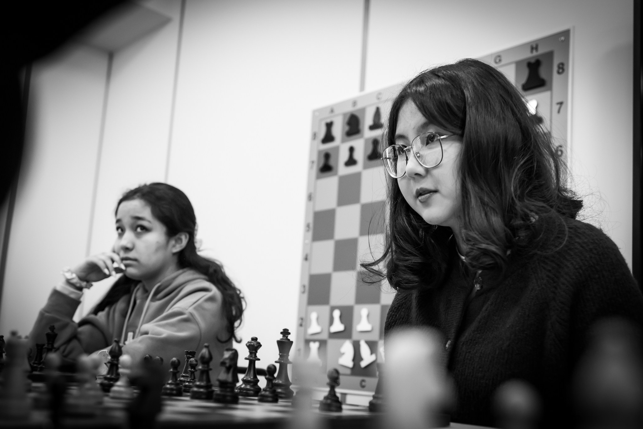 2025.02.01 KAZAKHMYS Youth Team Chess CUP 2025 — Simul with Alexander Moiseenko. Фотограф Анна Штурман (репортажная съёмка любых событий и мероприятий) Anna Shtourman photographer