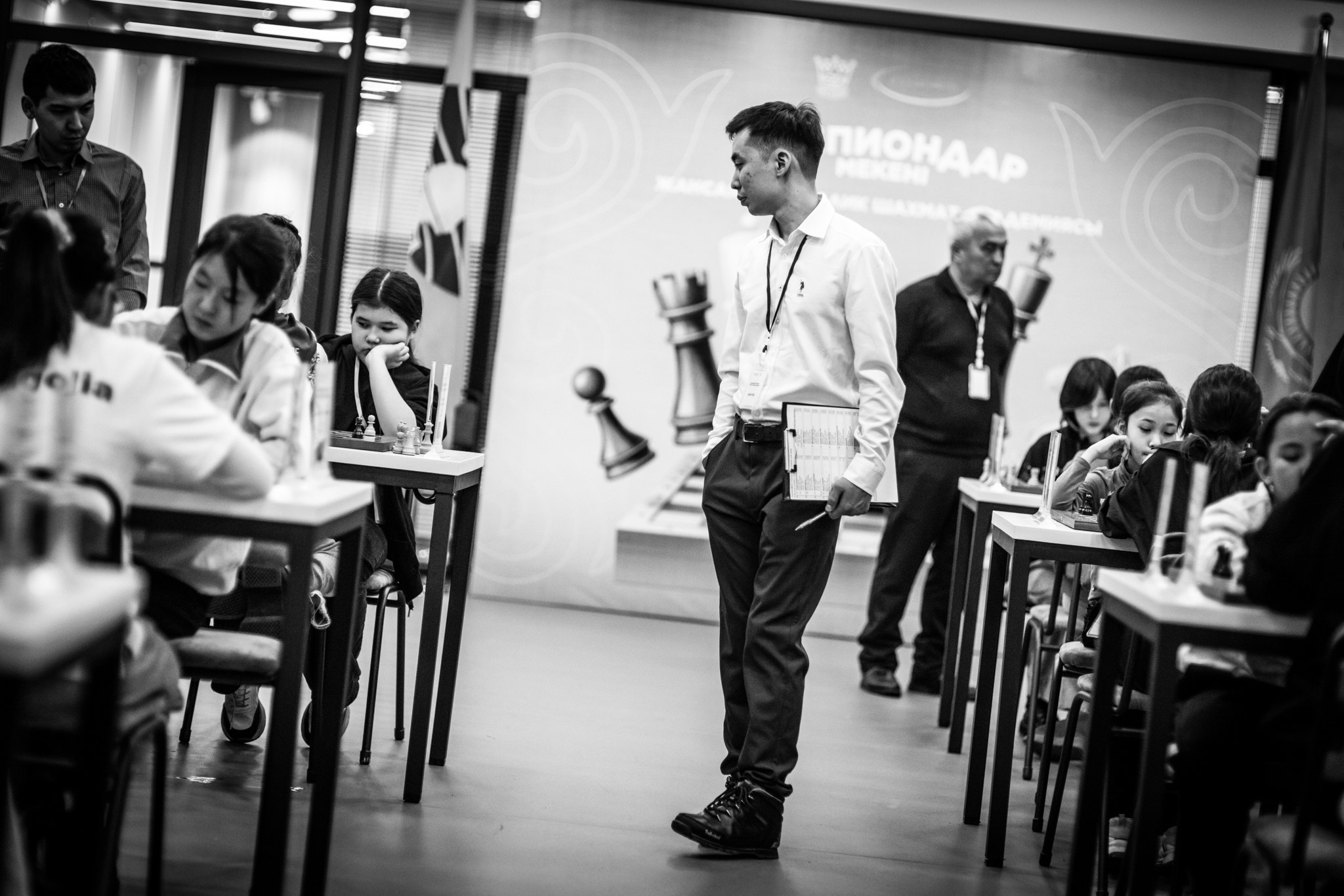 2025.02.01 KAZAKHMYS Youth Team Chess CUP 2025 — Day1_rapid. Фотограф Анна Штурман (репортажная съёмка любых событий и мероприятий) Anna Shtourman photographer