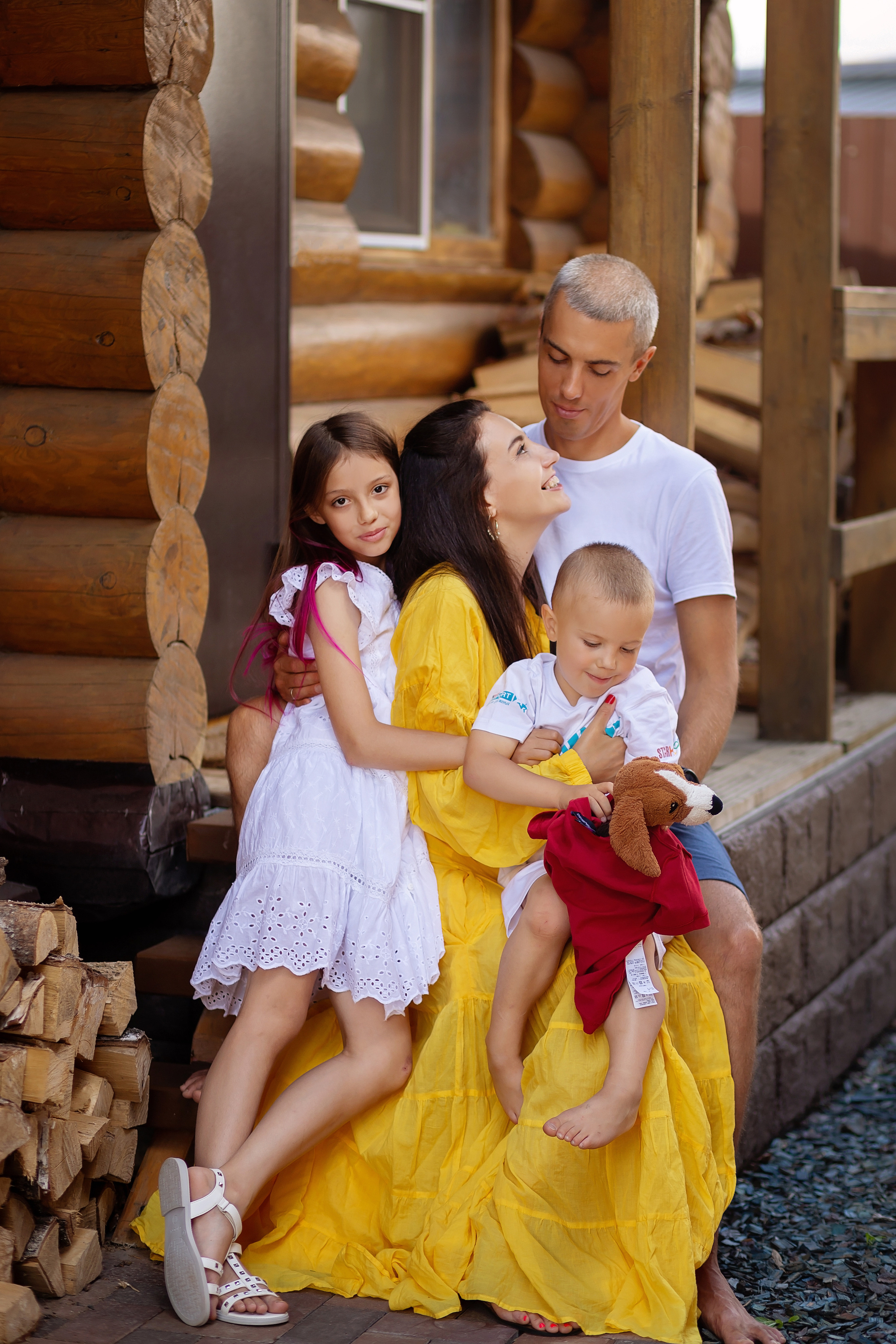 Елена и семья. Фотограф в Москве Ксения Мокрушина | Brand & Women photographer