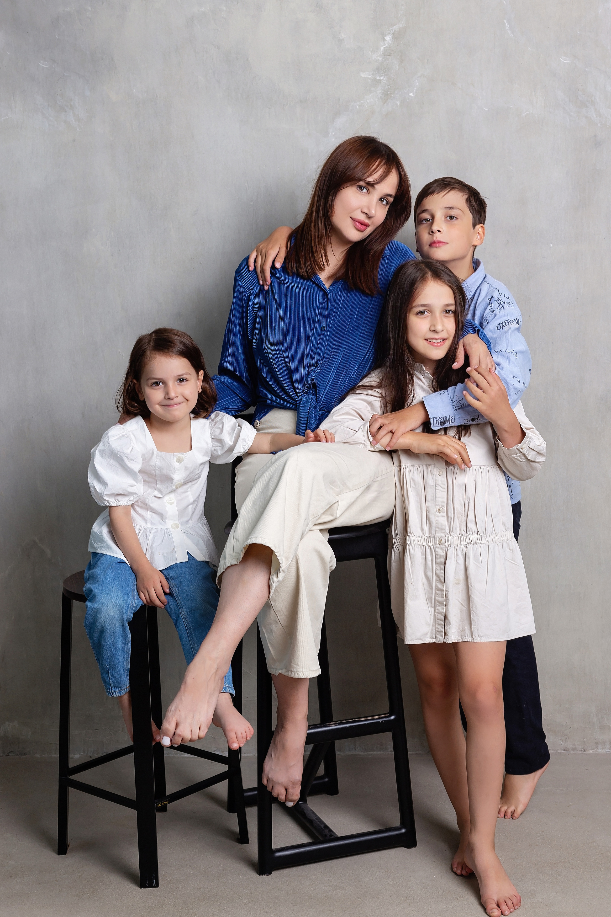 Саида и дети. Фотограф в Москве Ксения Мокрушина | Brand & Women photographer