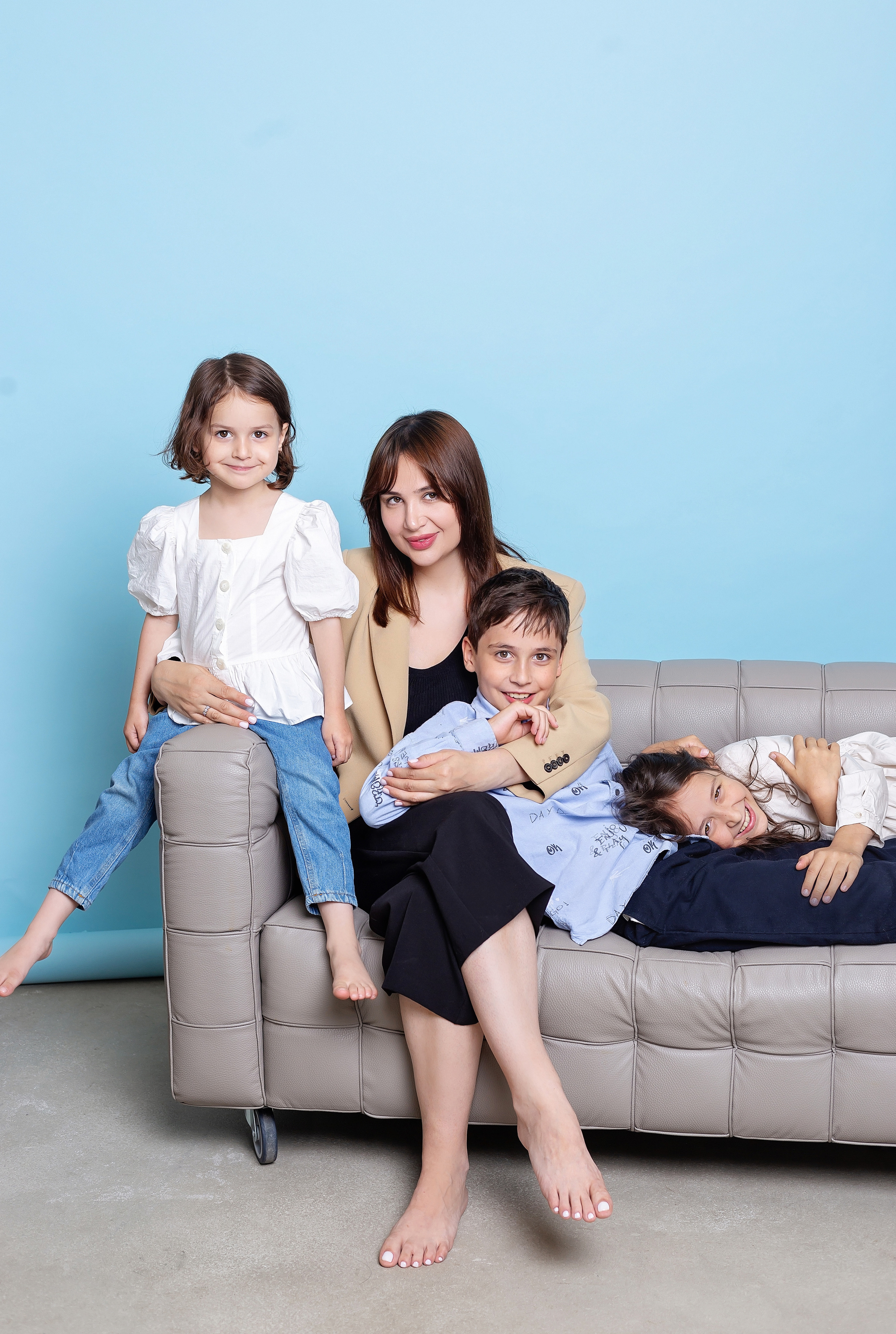 Саида и дети. Фотограф в Москве Ксения Мокрушина | Brand & Women photographer