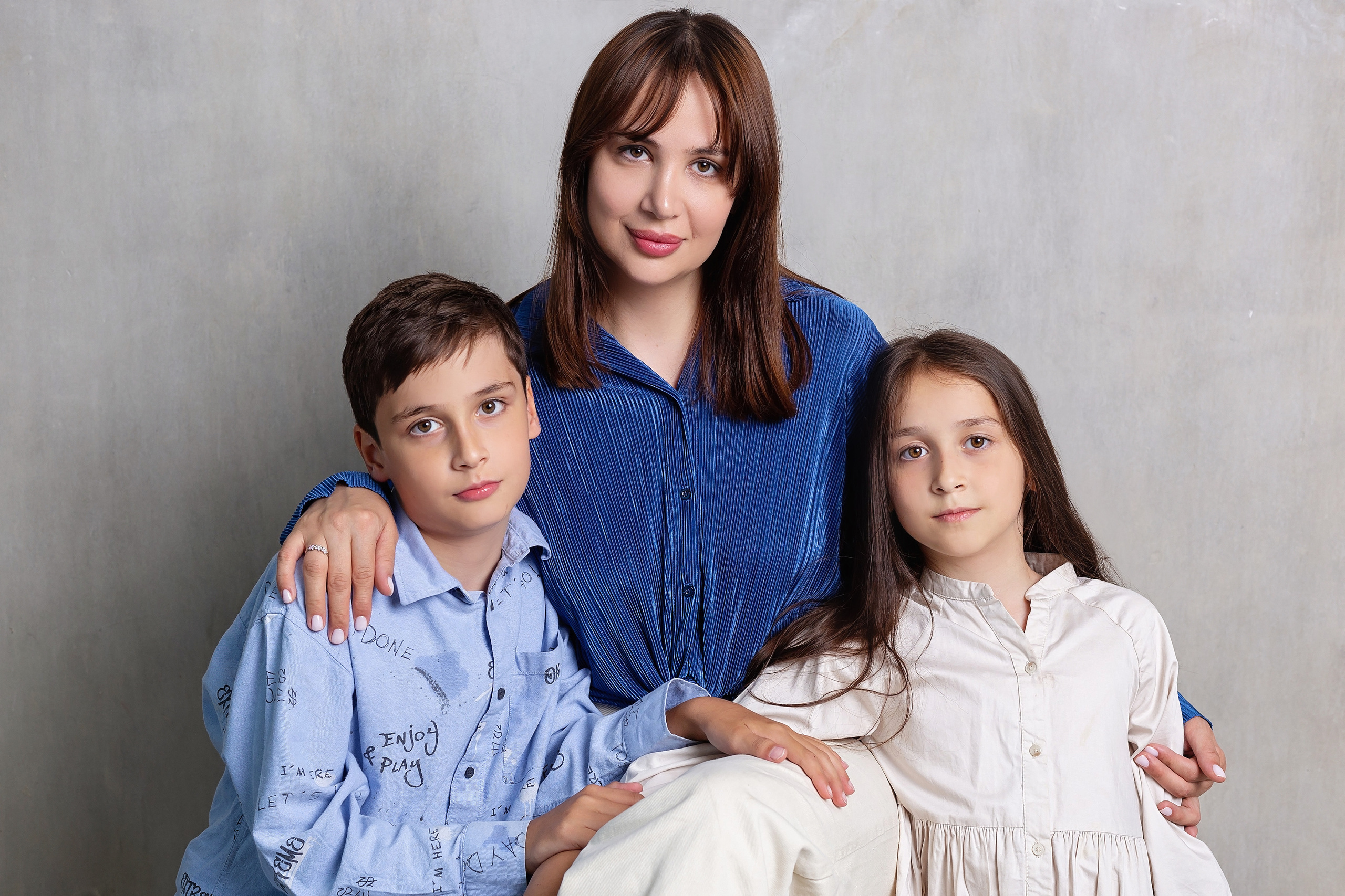 Саида и дети. Фотограф в Москве Ксения Мокрушина | Brand & Women photographer