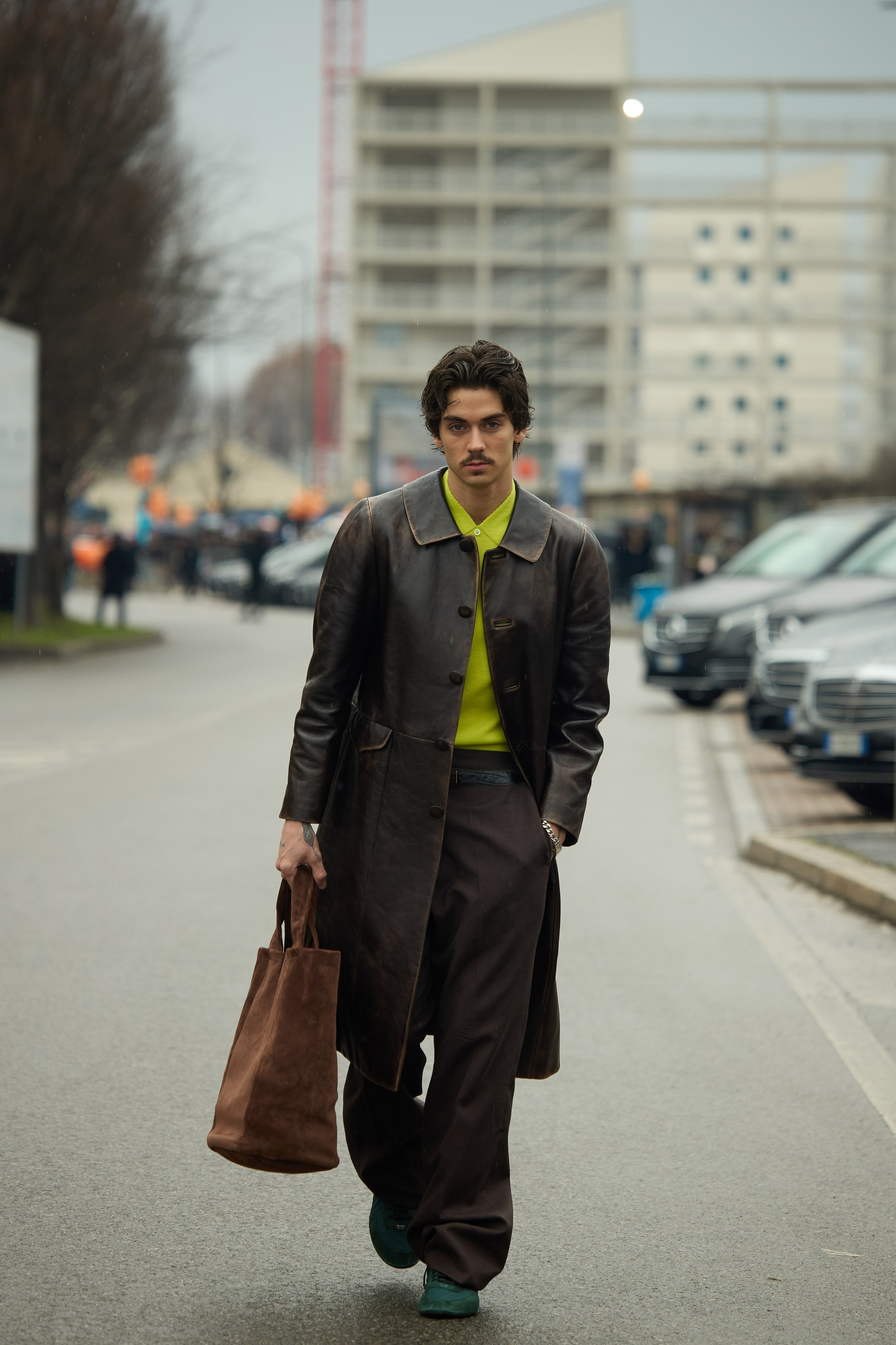 Milan Fashion WeekMens Fall/Winter 25/26 Prada. Photographer in Milan Ivan Goncharov