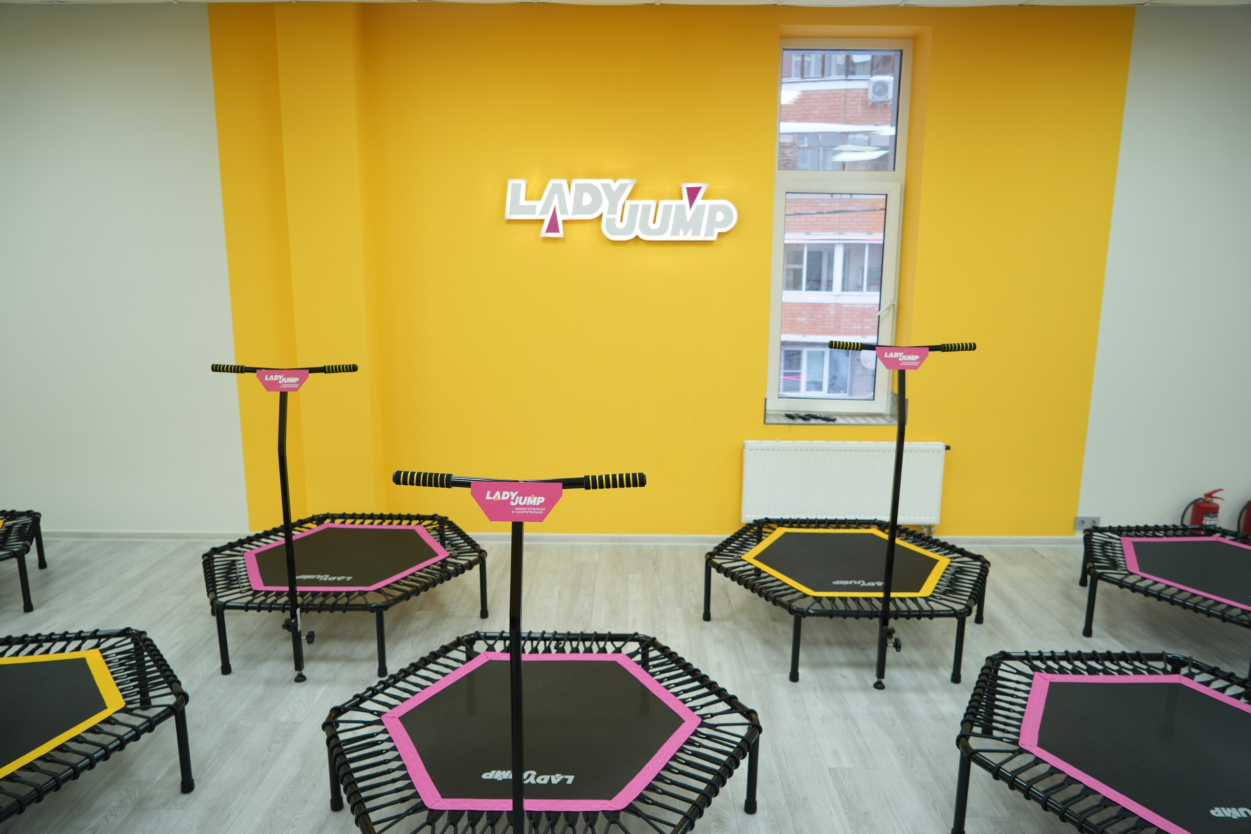 Открытие батутного центра «Lady Jump». Видеограф и Фотограф в Москве