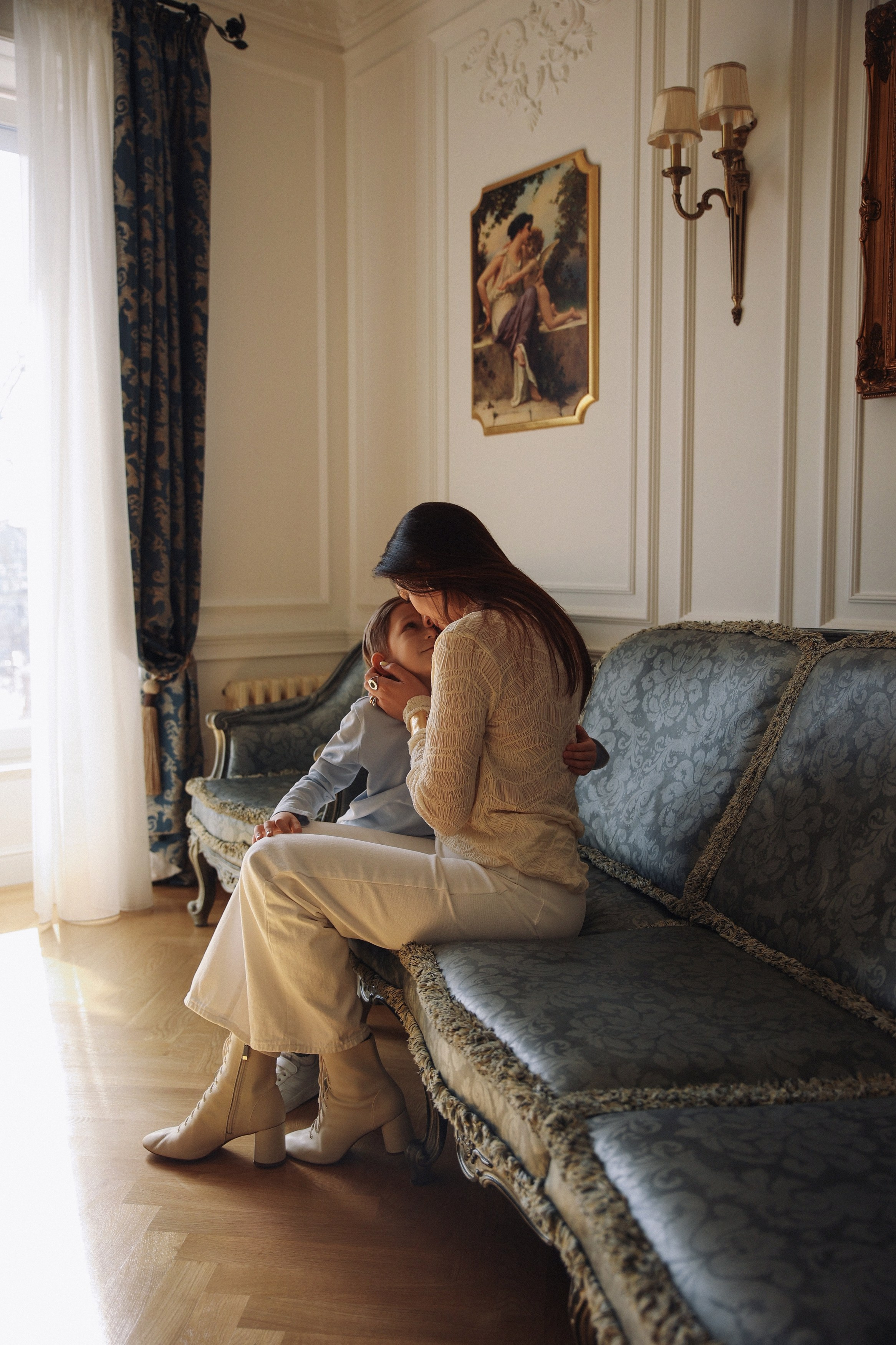 Семейная фотосессия большая семья фотосессия большой семьи фотосессия. Фотограф Владимир Москва