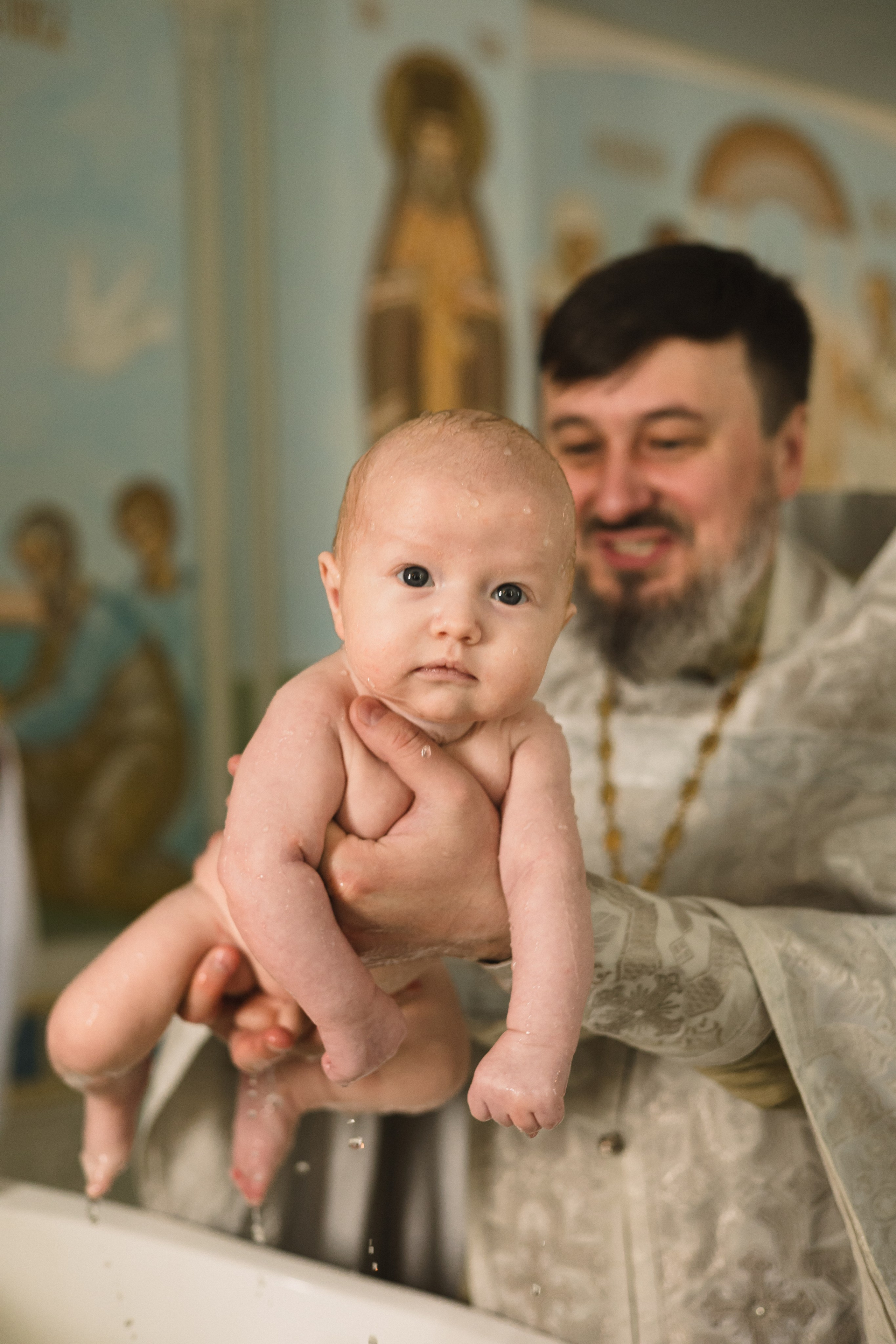 Крещение Степана. Семейный фотограф в Одинцово и Москве Эдита Власян