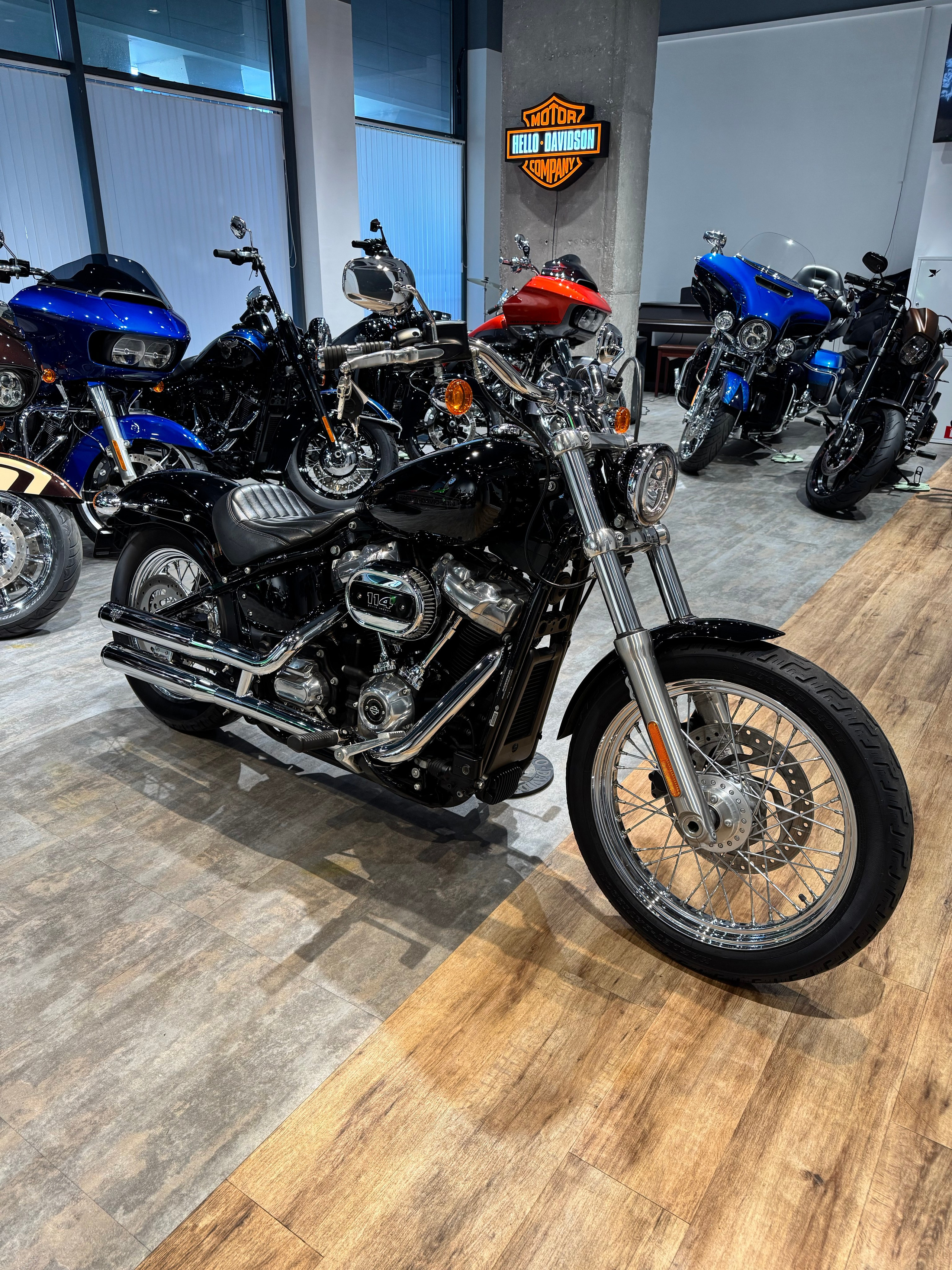 Harley Davidson 2020 Street Bob (Softail) — купить мотоцикл. Hello Davidson, Москва. Только хорошие мотоциклы…