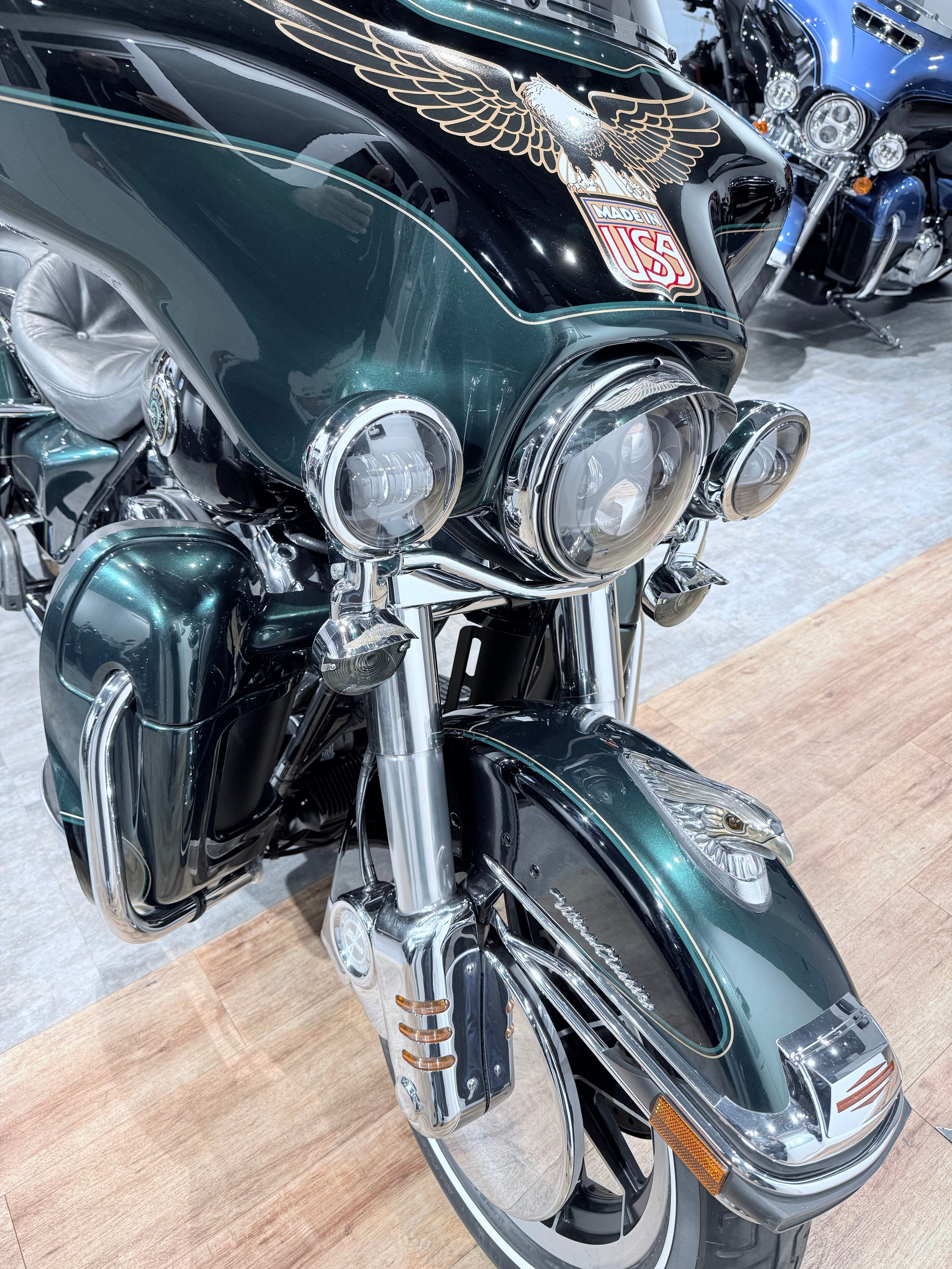 Electra Glide Emerald Green. Hello Davidson, Москва. Только хорошие мотоциклы…
