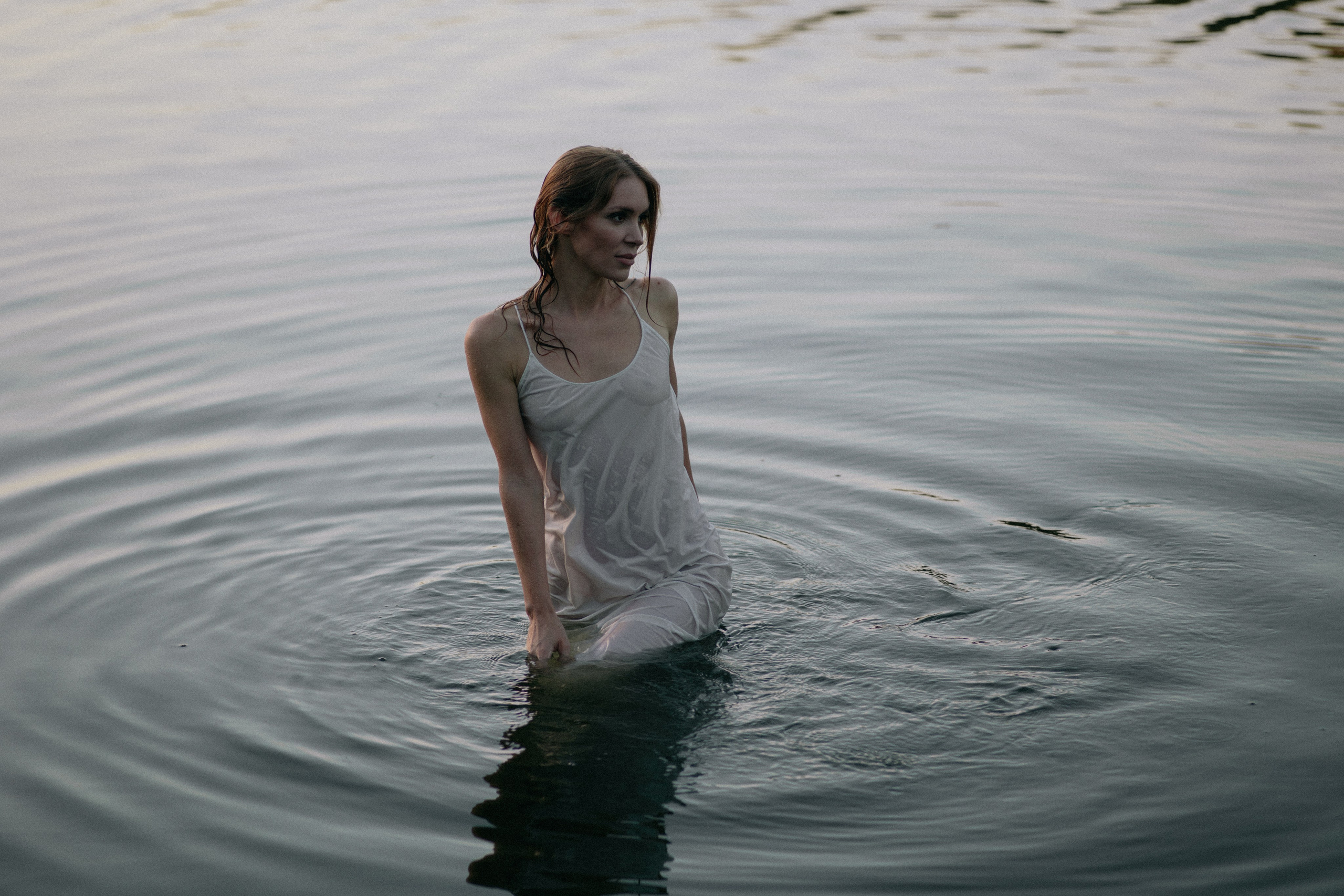 Маша. Съемка в озере. Свадебный фотограф в Ростове-на-Дону Лилия Паккерт