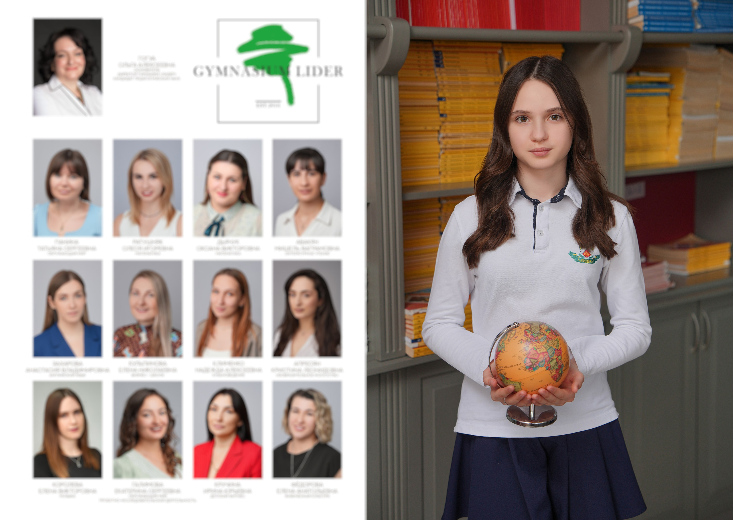 ГИМНАЗИЯ «ЛИДЕР» — 4 «А» класс. Красивый выпускной альбом в Краснодаре