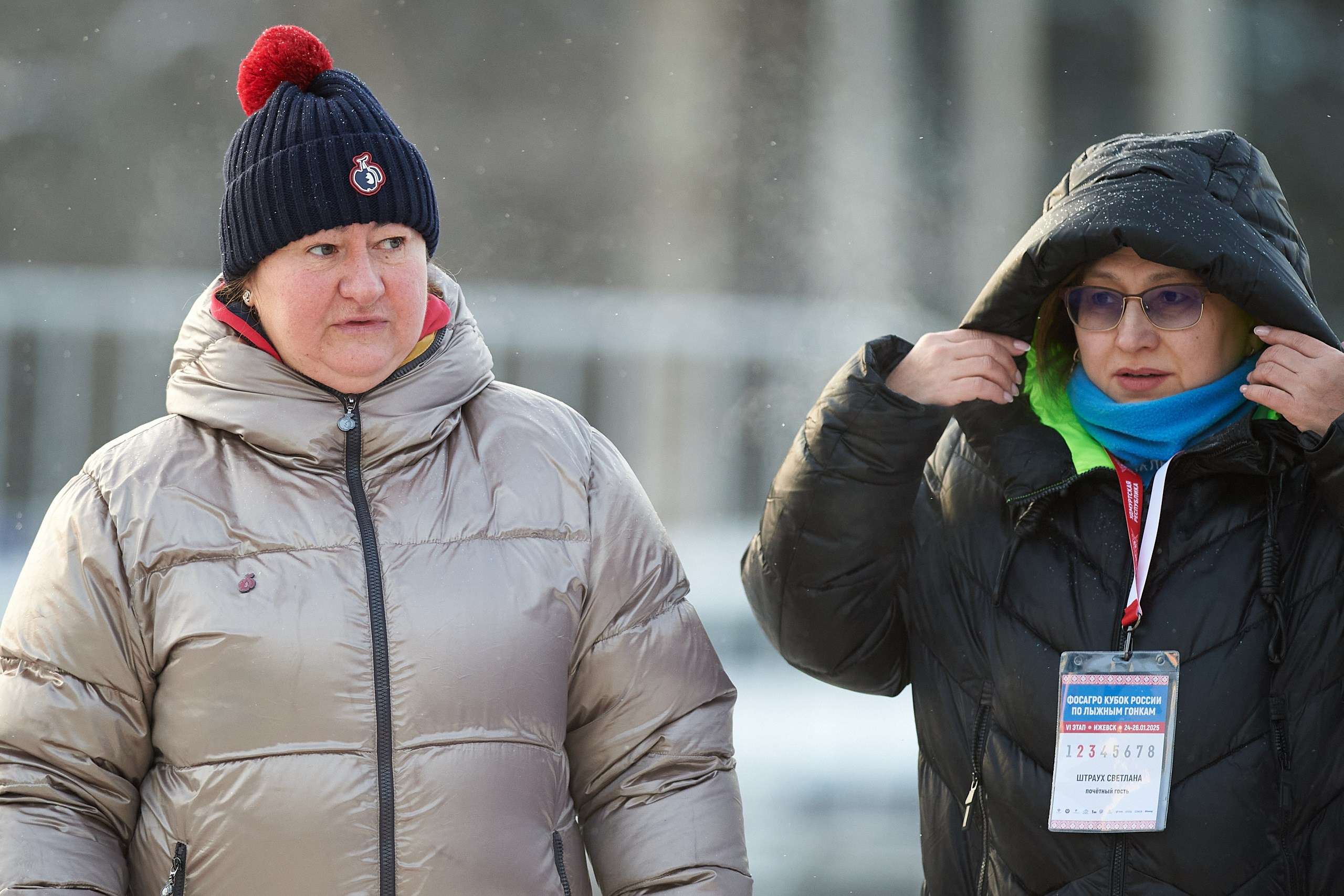 VI этап ФосАгро Кубка России по лыжным гонкам. Ижевск 25.01.2025 и 26.01.2025. Спортивный репортажный фотограф в Ижевске Сергей Мерзляков