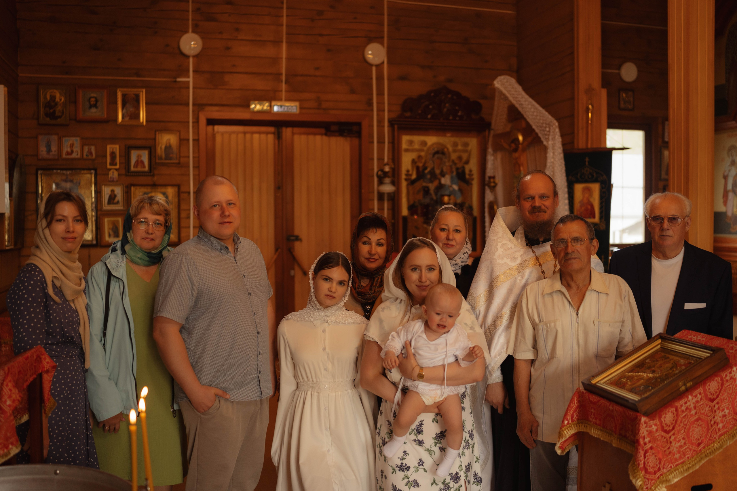 Крещение Любы. Фотограф в Новосибирске Диана Ильиных