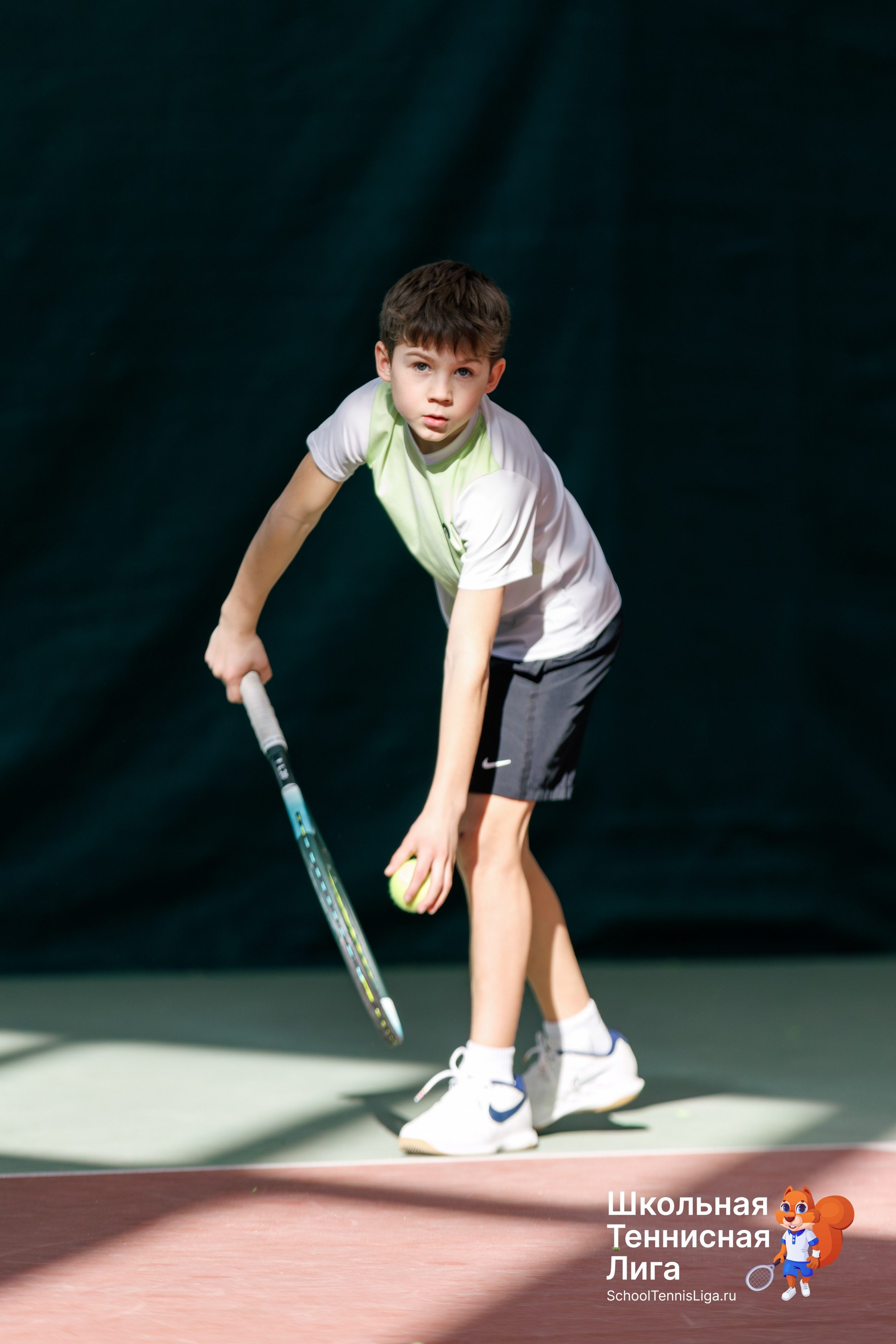 Школьная теннисная лига / Олимпиец. Спортивный фотограф Алексей Соломин