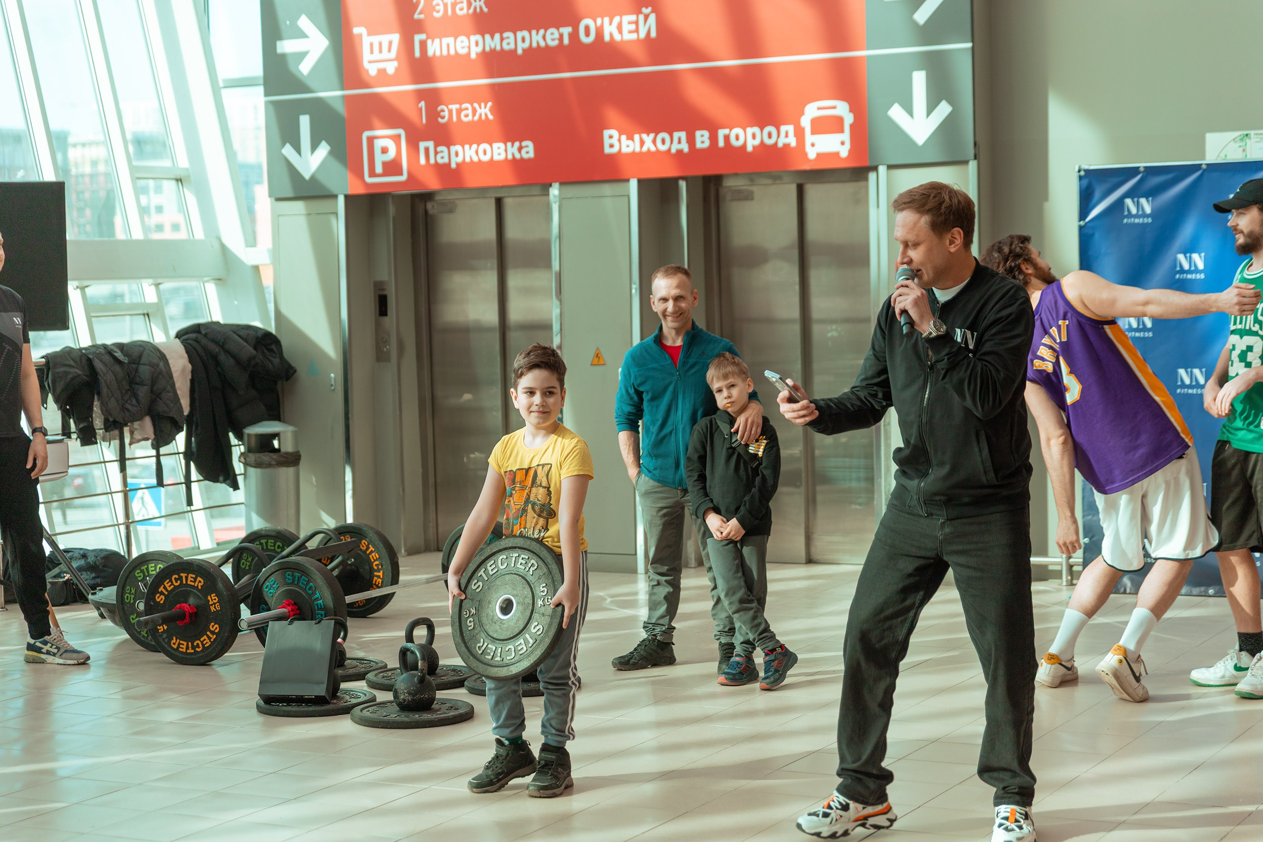 День рождения фитнес зала NN fitnes. Фотограф Тюмень