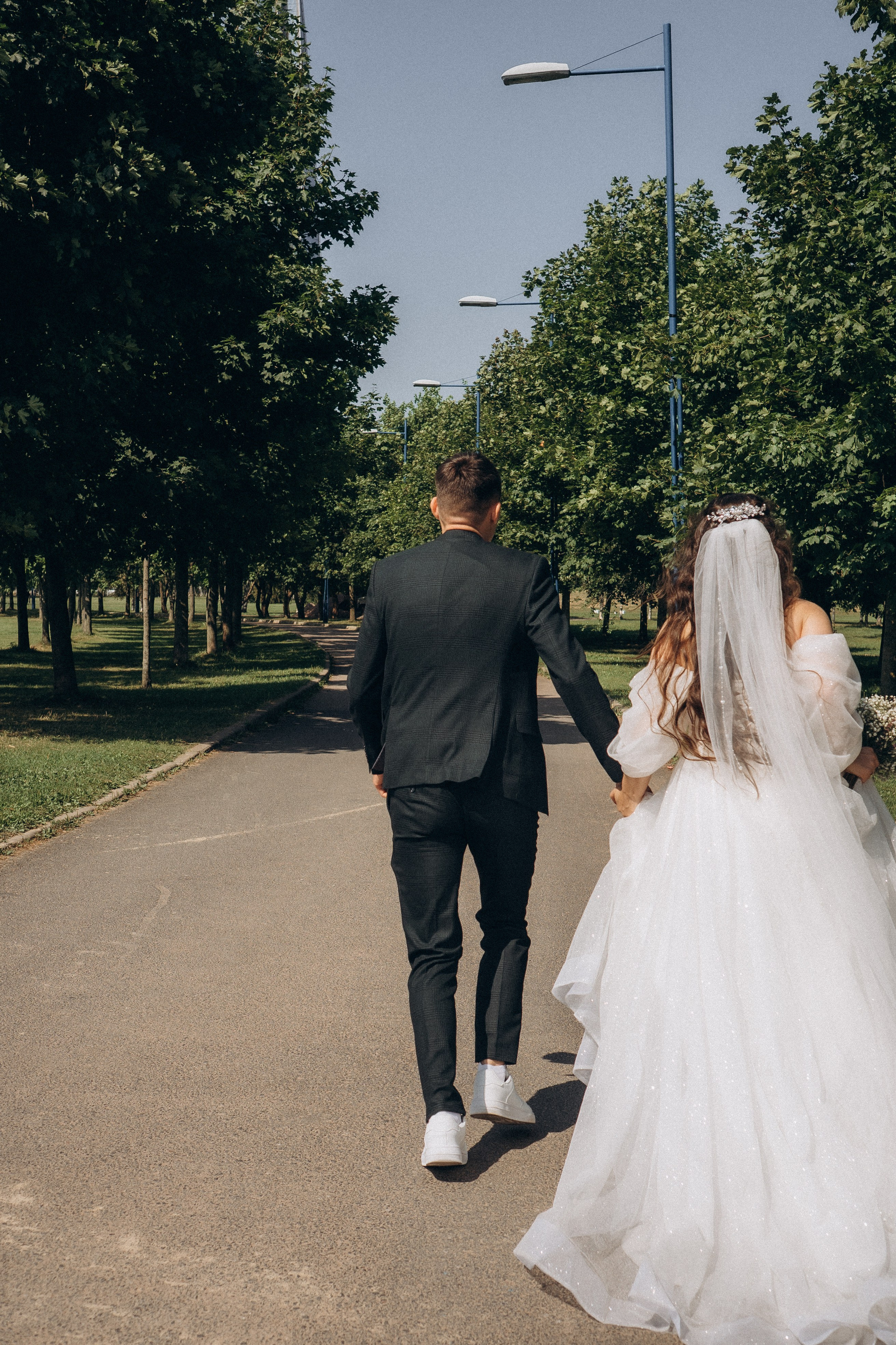 СВАДЕБНАЯ СЬЕМК В ПАРКЕ 300-ЛЕТИЯ. Профессиональный фотограф, Санкт-Петербург — Виктория Богомолова