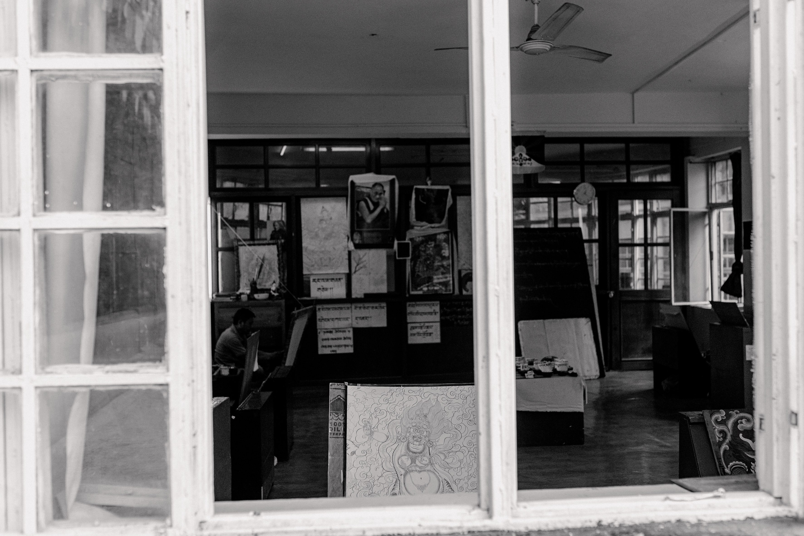 Экскурсия в резиденцию Далай Ламы с Косом и Лу. Фотограф Ольхон/ Индия, Регина