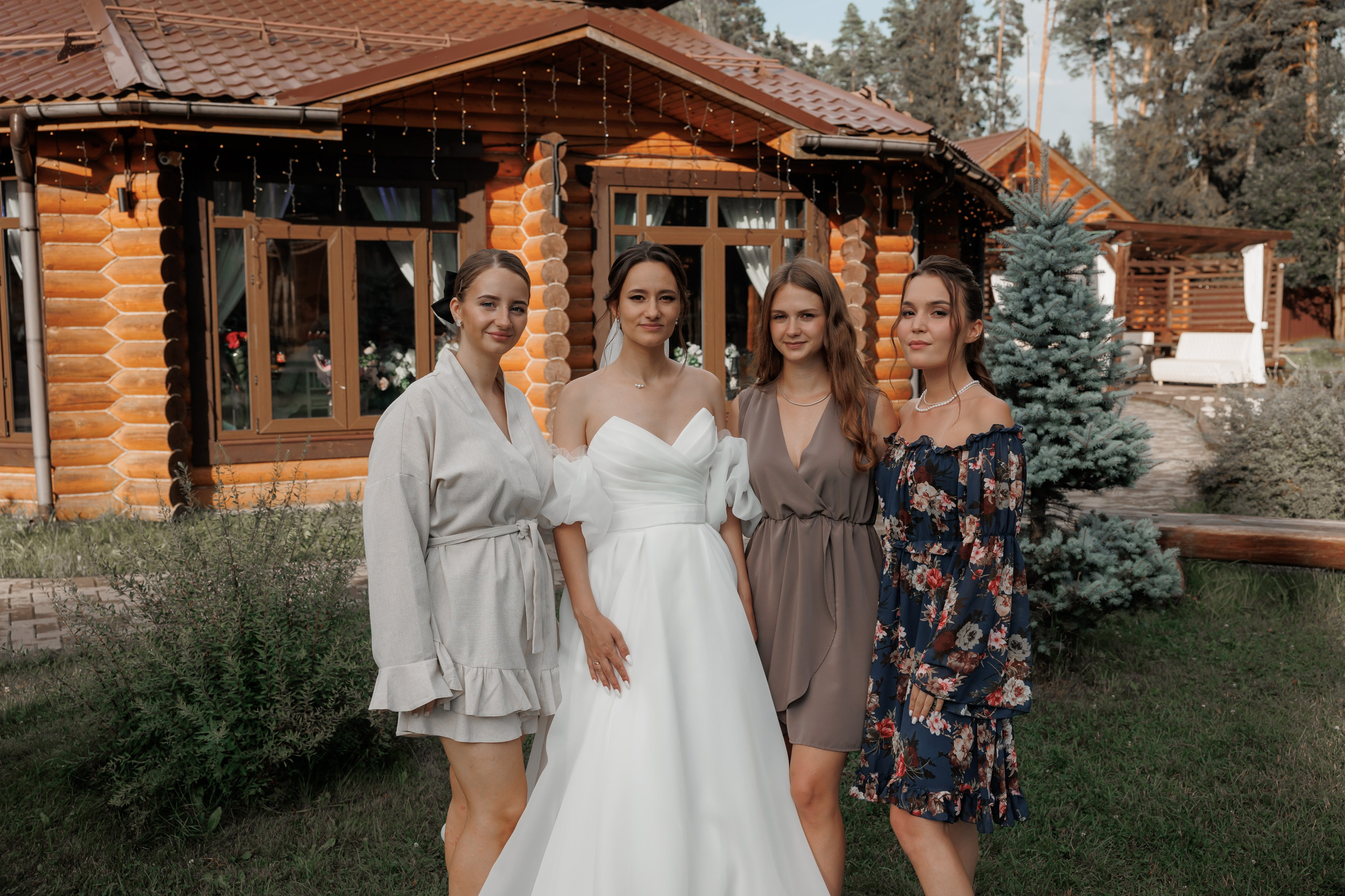 Полина и Дмитрий, загородный клуб «Барин», ЗАГС в г. Пушкино. Свадебный и репортажный фотограф (Москва, Королев и другие)