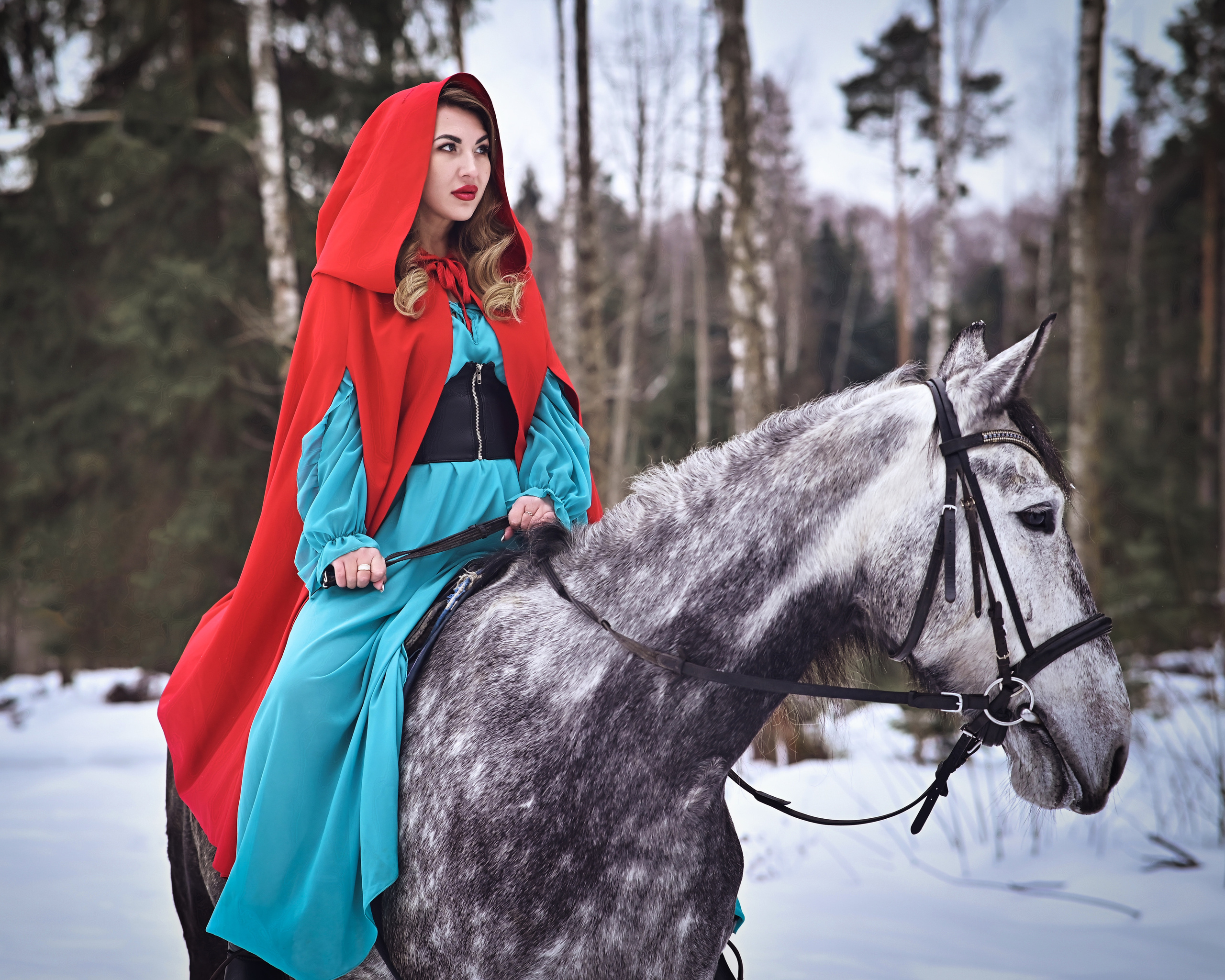 Прогулка на лошадях. Фотограф в Москве