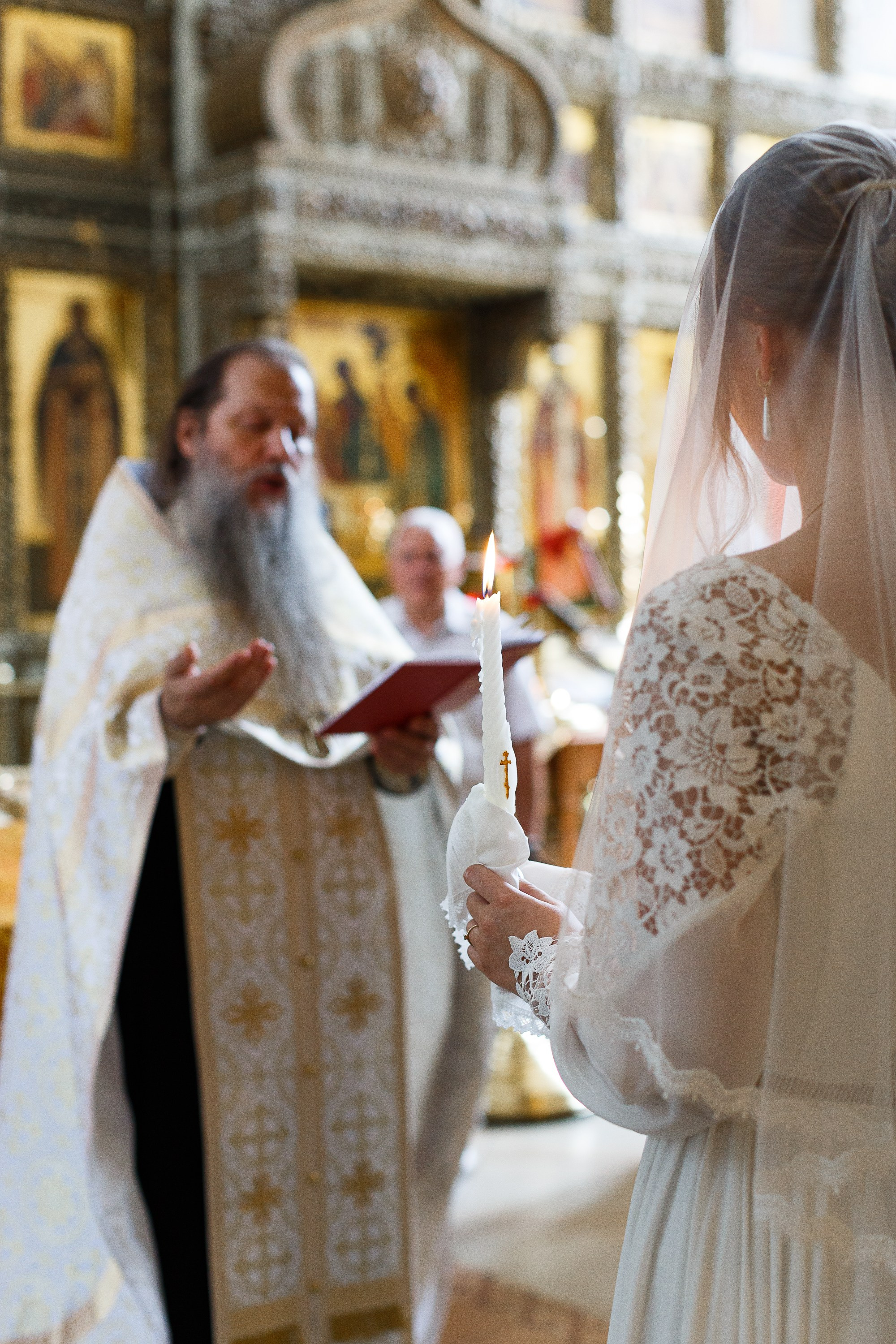 Венчание в храме Живоначальной Троицы на Шаболовке