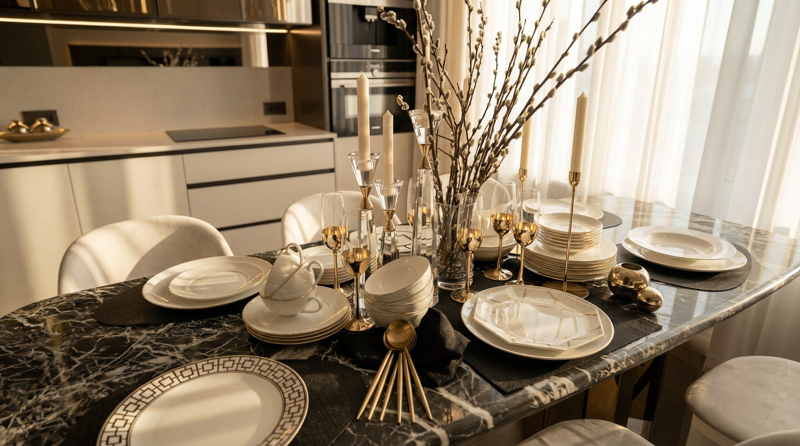 Дизайн квартиры 185 м² в Краснодаре — Реализованный проект Валерии Котович