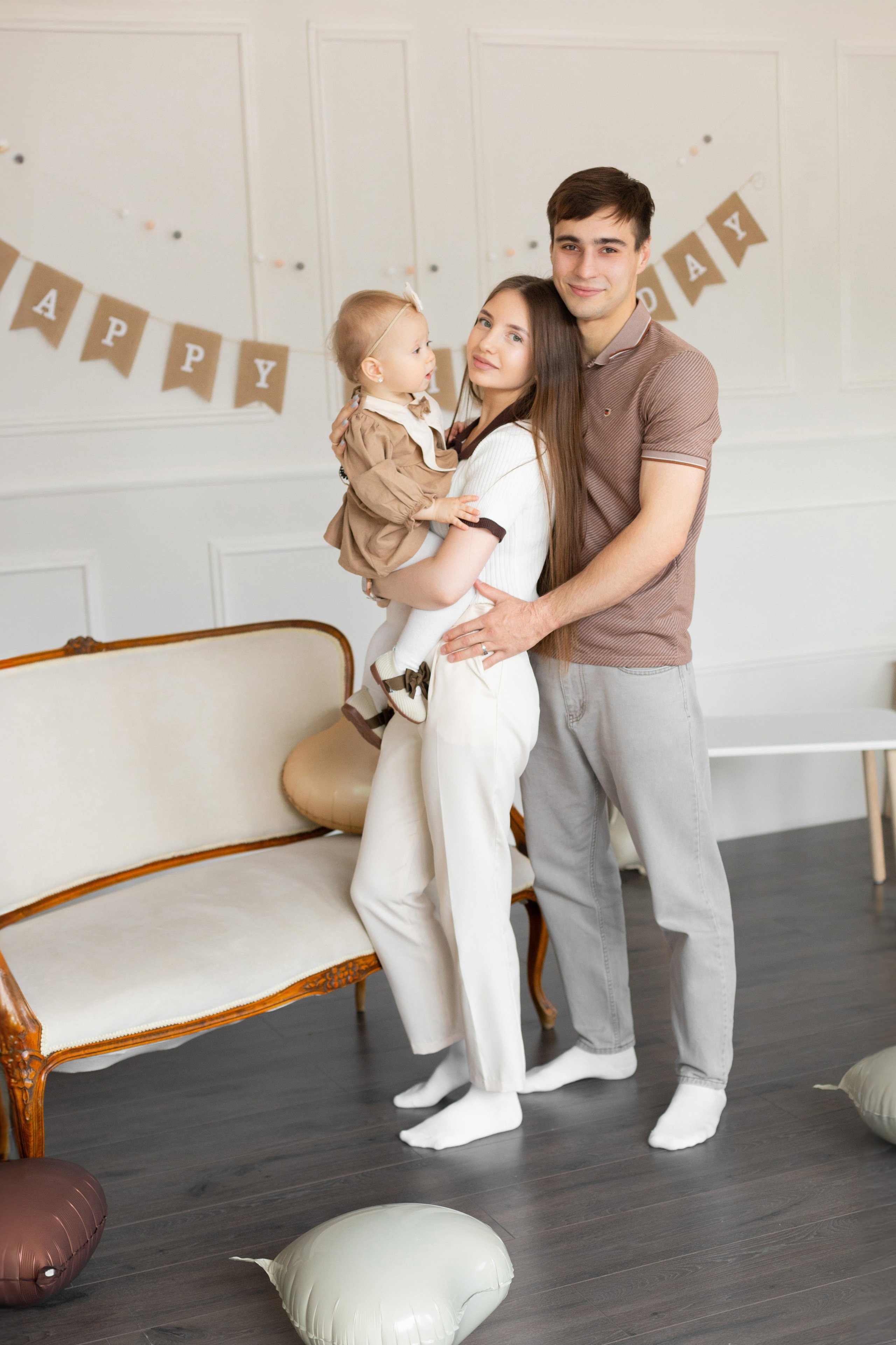 Годик в студии. Свадебный и семейный фотограф в городе Россошь и Воронежской области