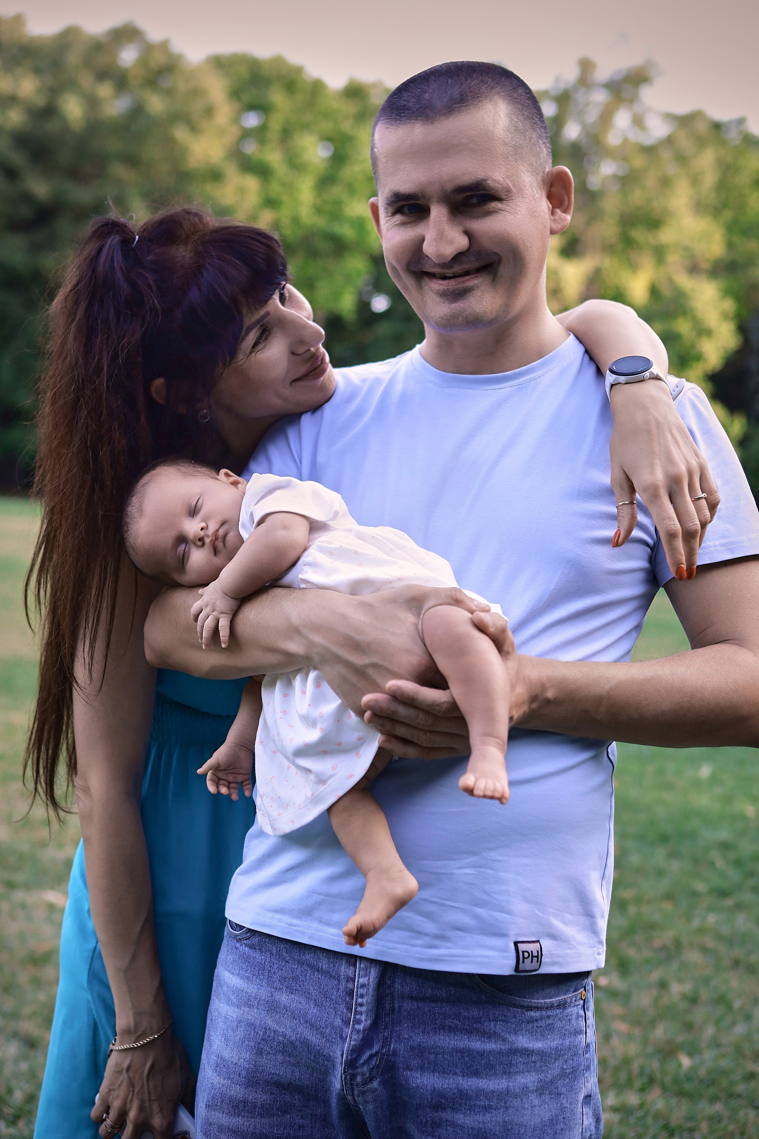 Семейная фотосессия с малышкой. Семейный и свадебный фотограф в Краснодаре Михеева Светлана