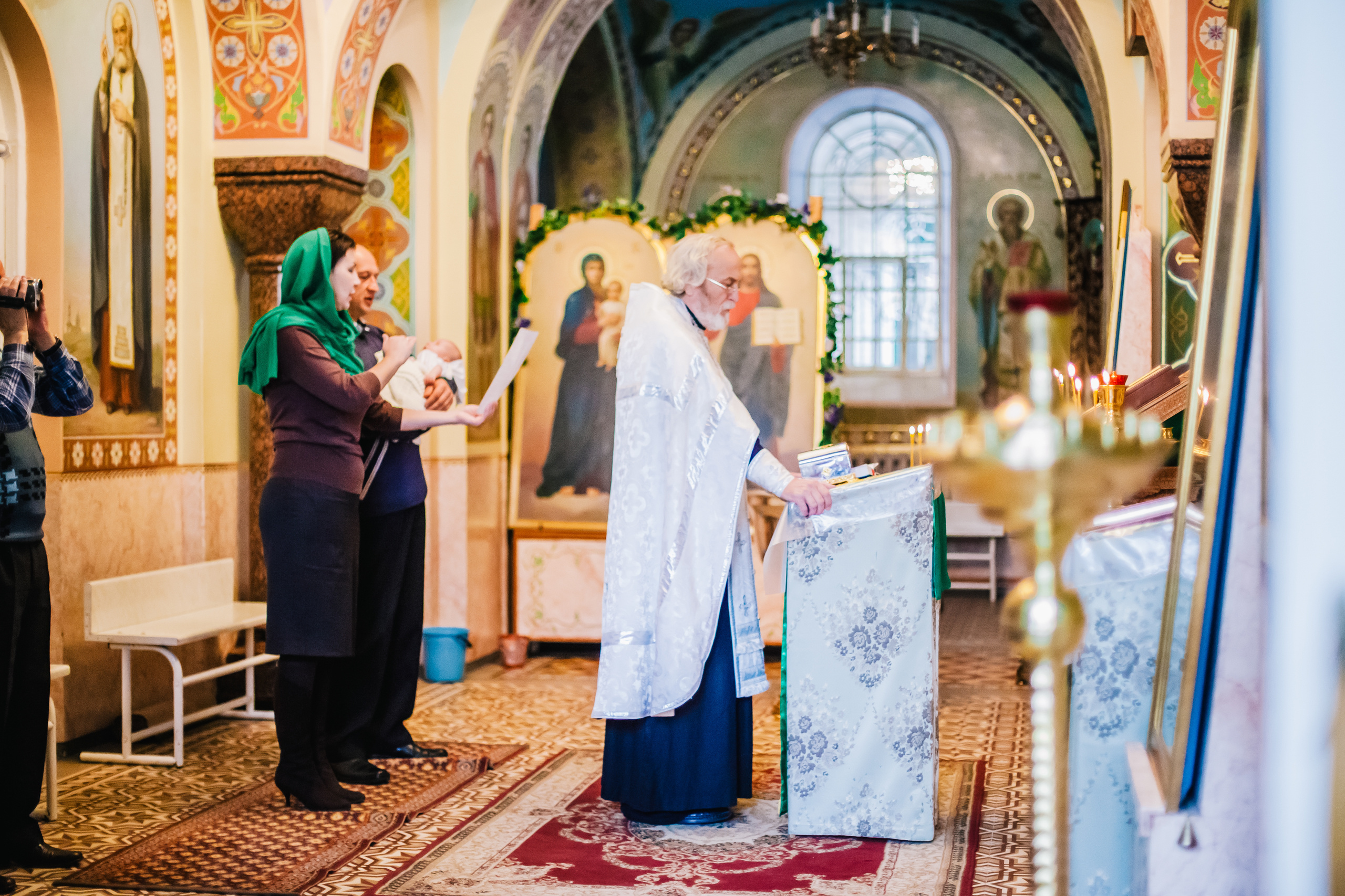 Крещение. Свадебный фотограф Юлия Шторм