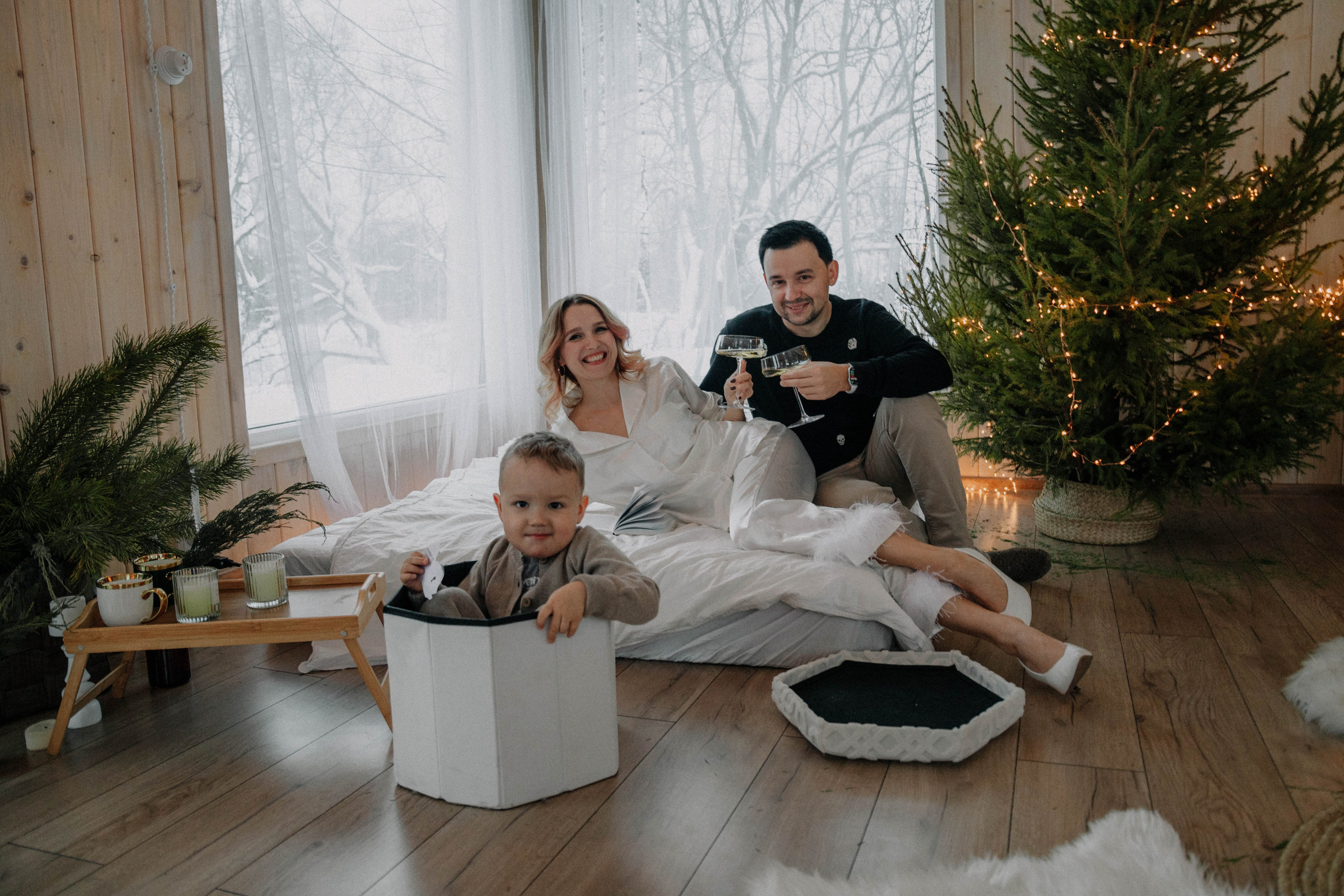 Аня и семья Фотодеревня. Семейный и свадебный фотограф Видное Москва Екатерина Пятова