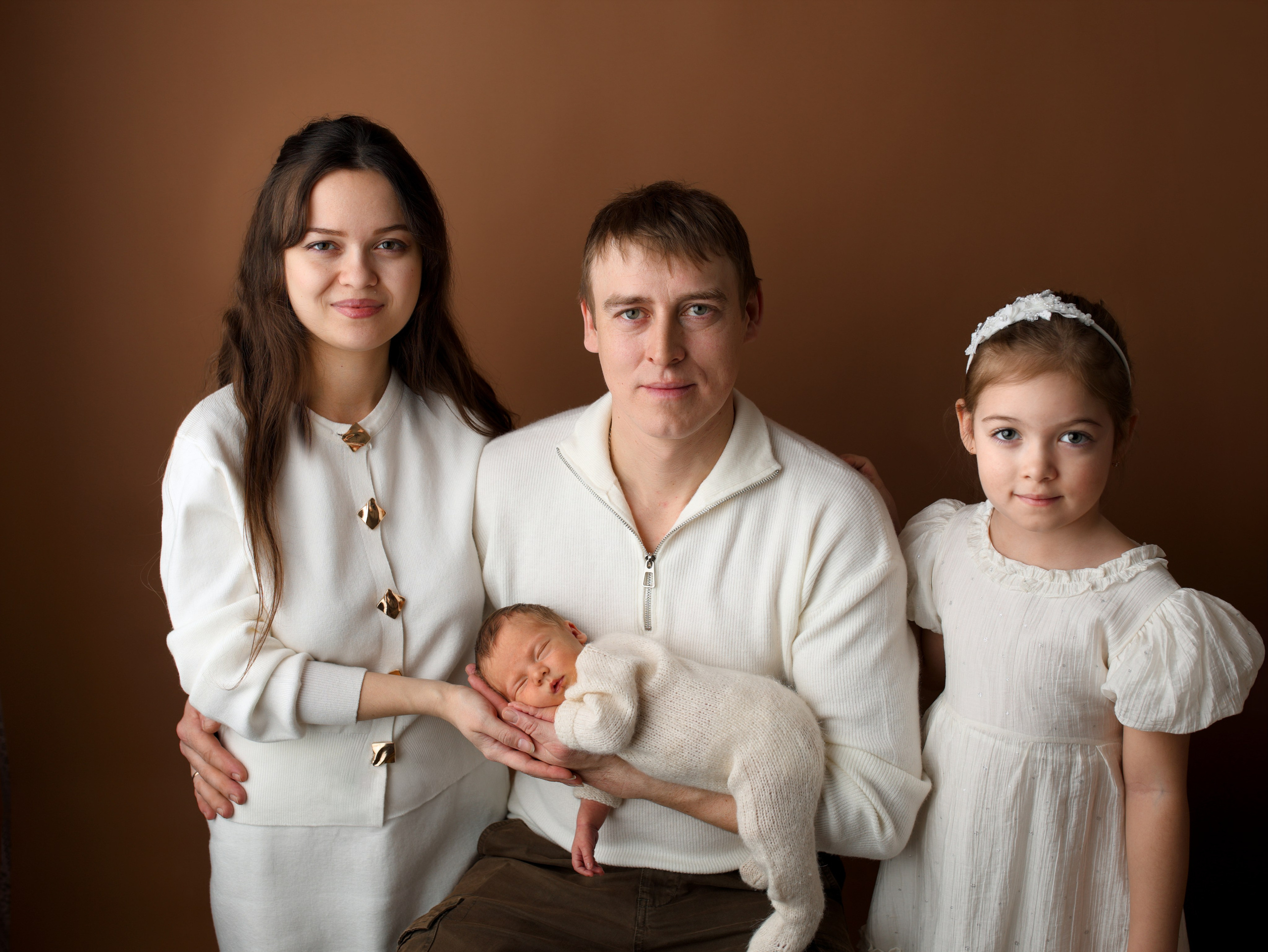 Семейные кадры. Фотограф новорождённых в Казани Нейля Гильмутдинова ньюборн