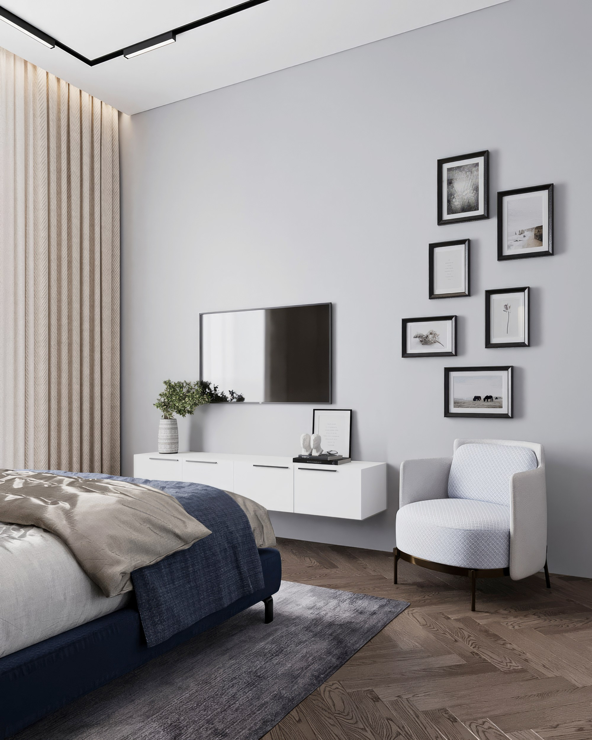 Частный дом 235 м². 3Д-Визуализация Наталья Макогонова