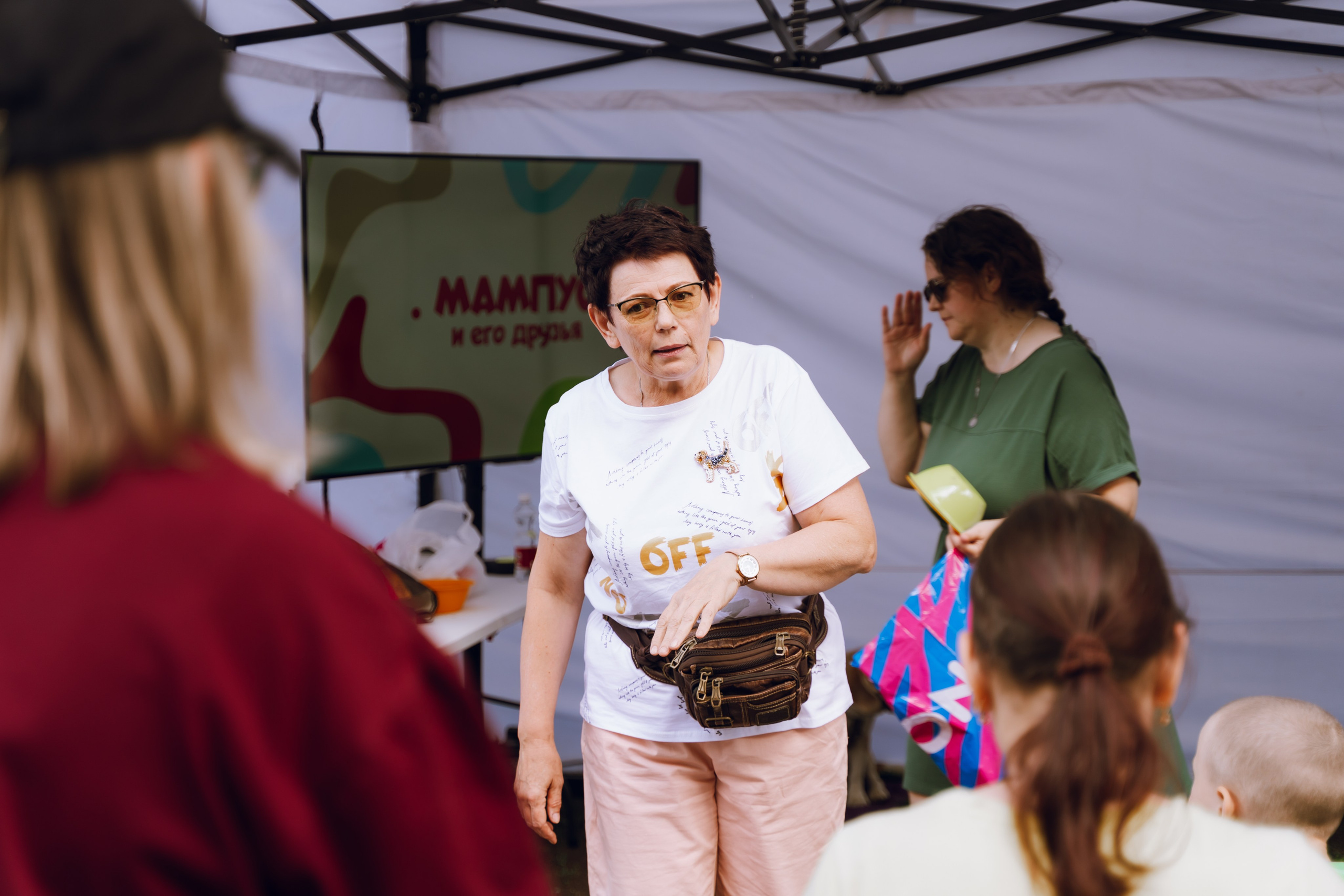 Площадка фестиваля «Мампус и его друзья» в Лесопарке 2025. Фотограф Надежда Погребняк | Рязань | Москва