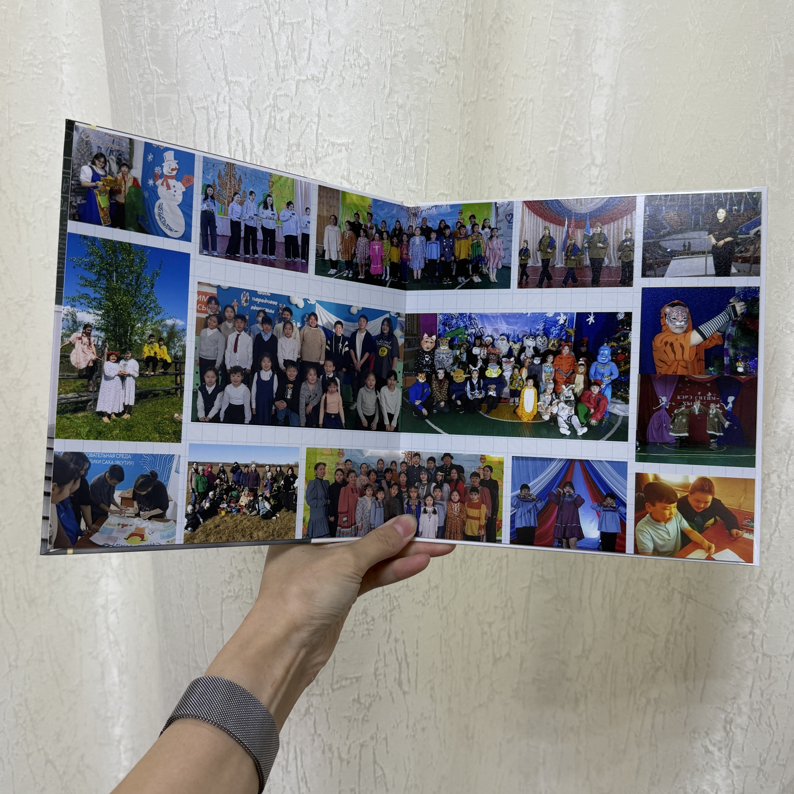 Фотокнига 20×20 — 2 разворота. ФОТОГРАФ в Якутске Сардана Баишева