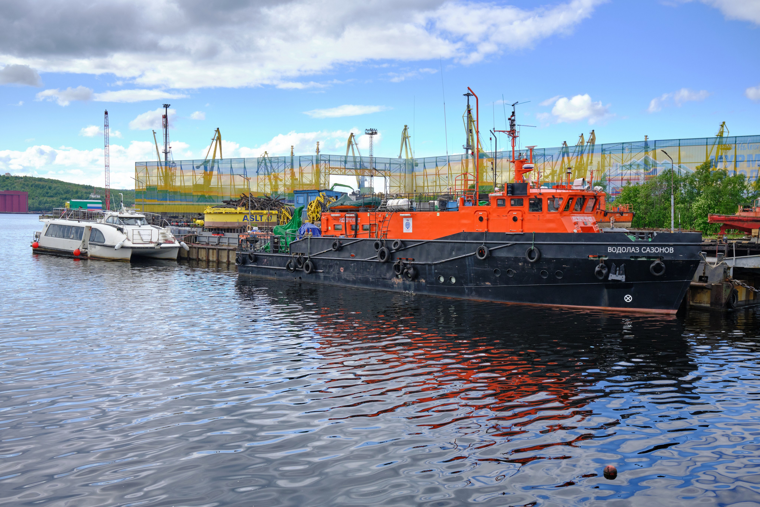 Мурманск. Пейзажи Крайнего Севера. Баренцево море, Рыбачий, Средний, Немецкий