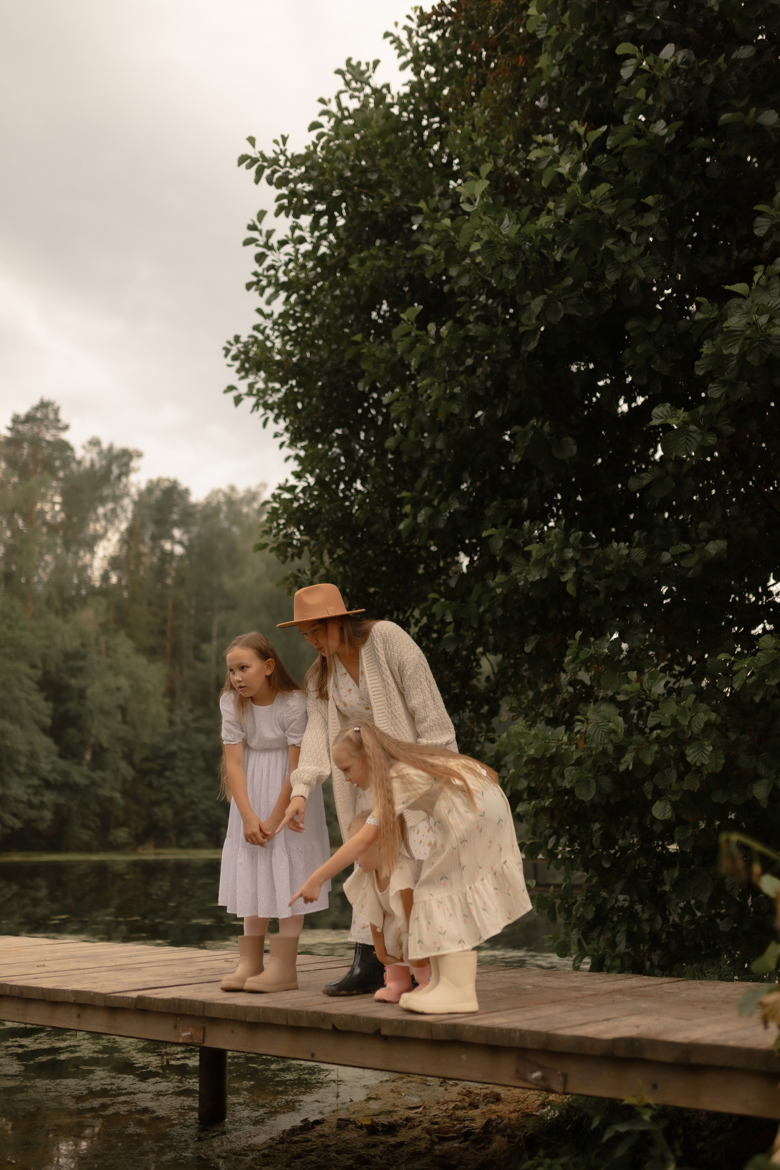 Мама Алина, Маша, Дина и Анечка. Фотограф Татьяна Семенова