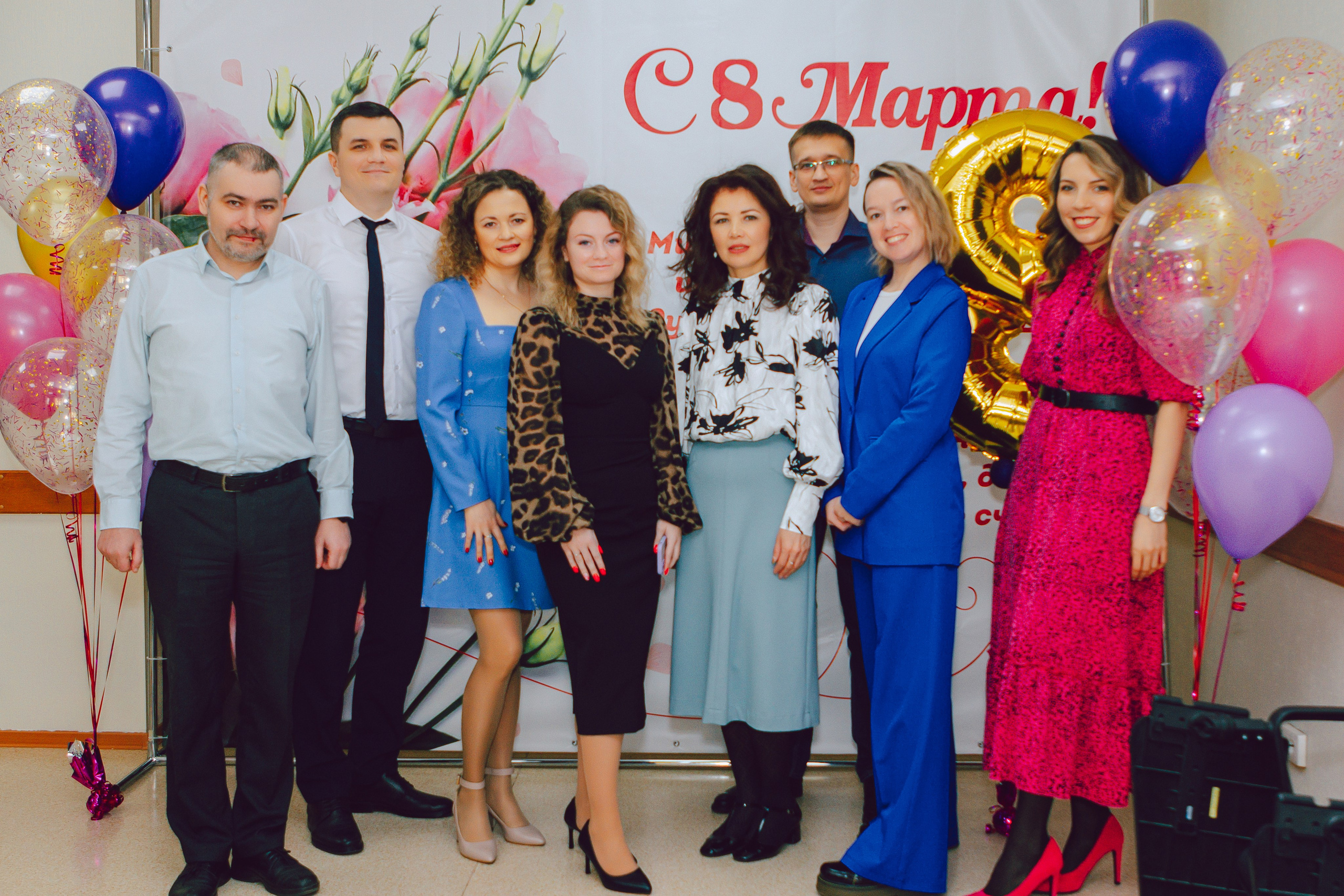 Корпоратив к 8 марта. Фотограф Красноярск Архипова Алина