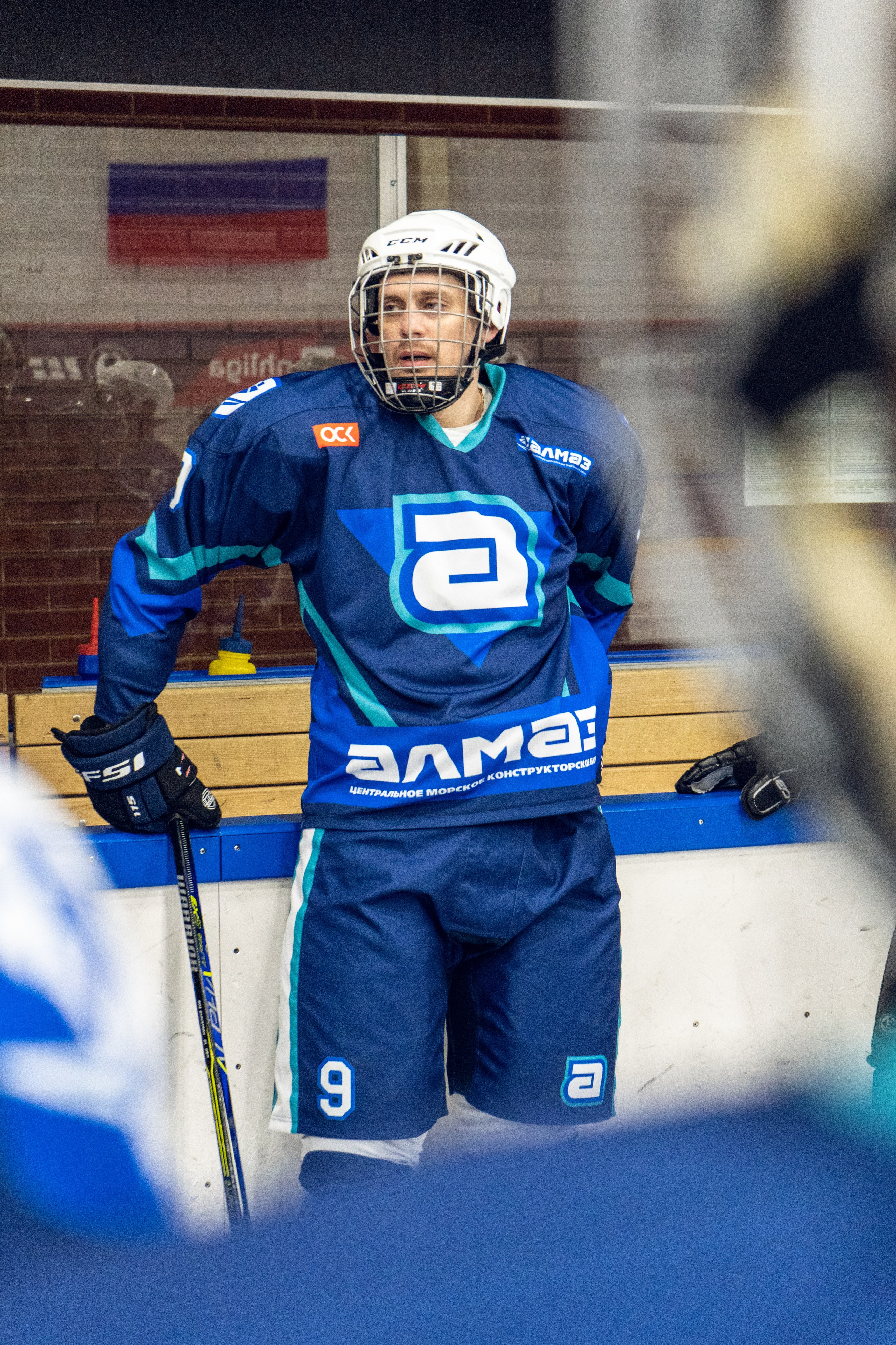 Тренировка по хоккею «ЦМКБ «Алмаз»