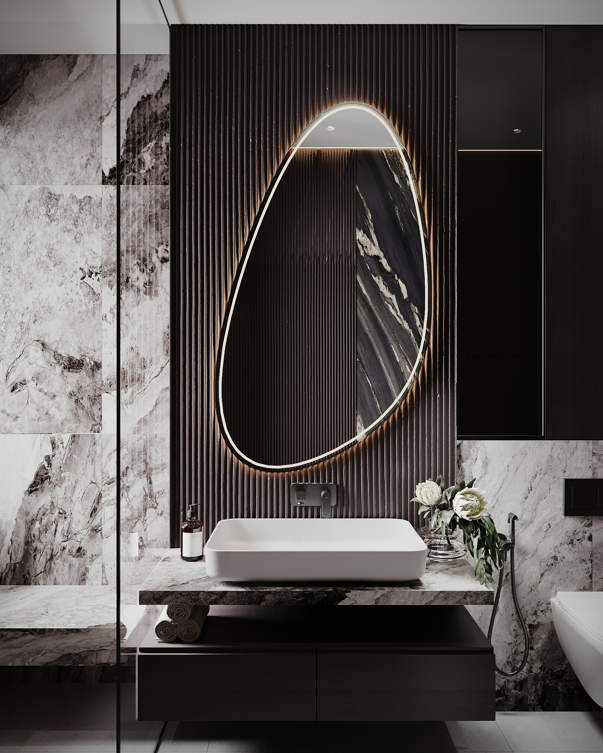 Загородный дом 290 м². Дизайнер интерьера Еремина Юлия