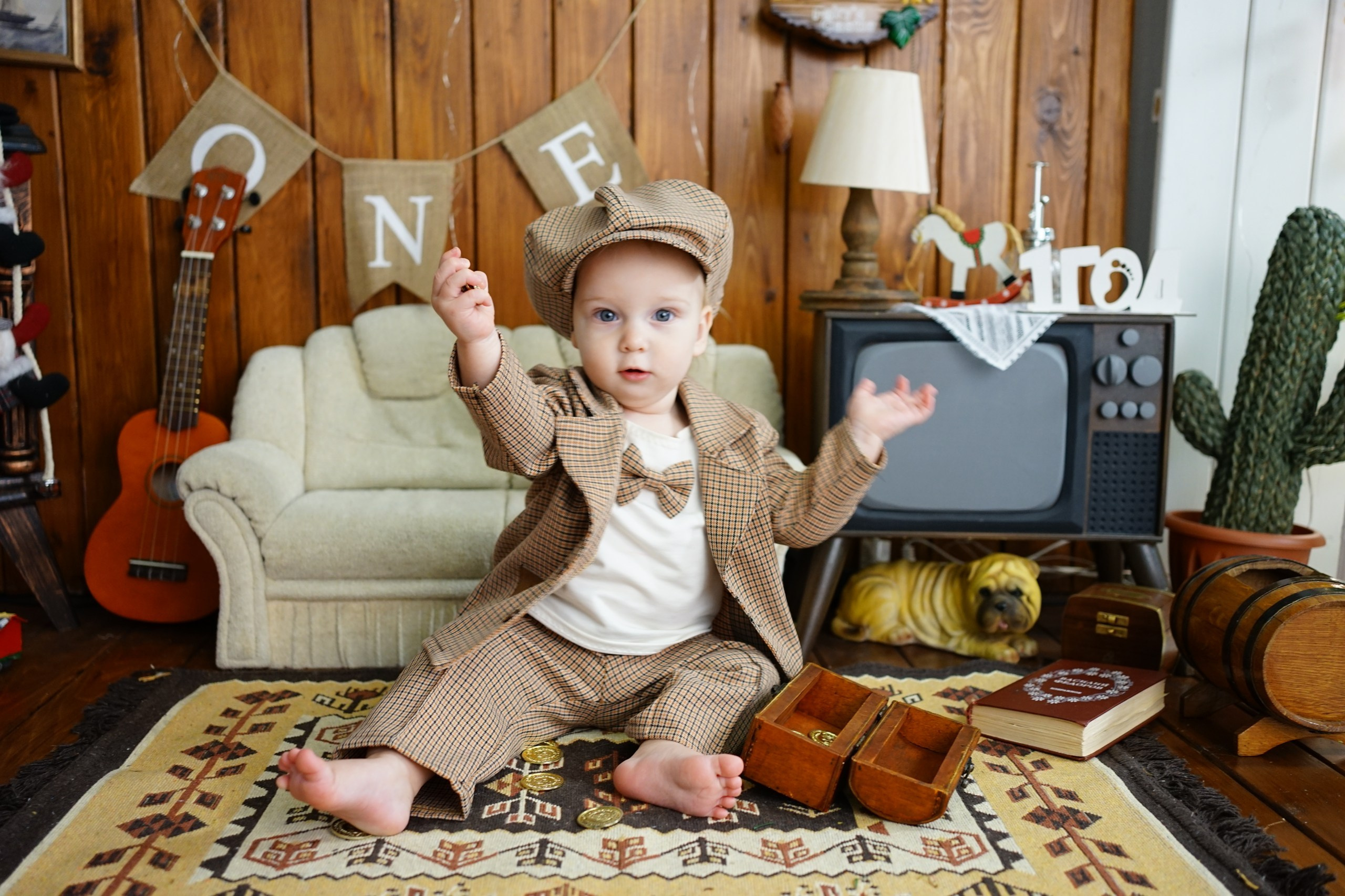 Фотосессия на Годик для Мальчиков. Детская Фотостудия ГОДОВАСИКИ в Санкт-Петербурге фотосесия на годик