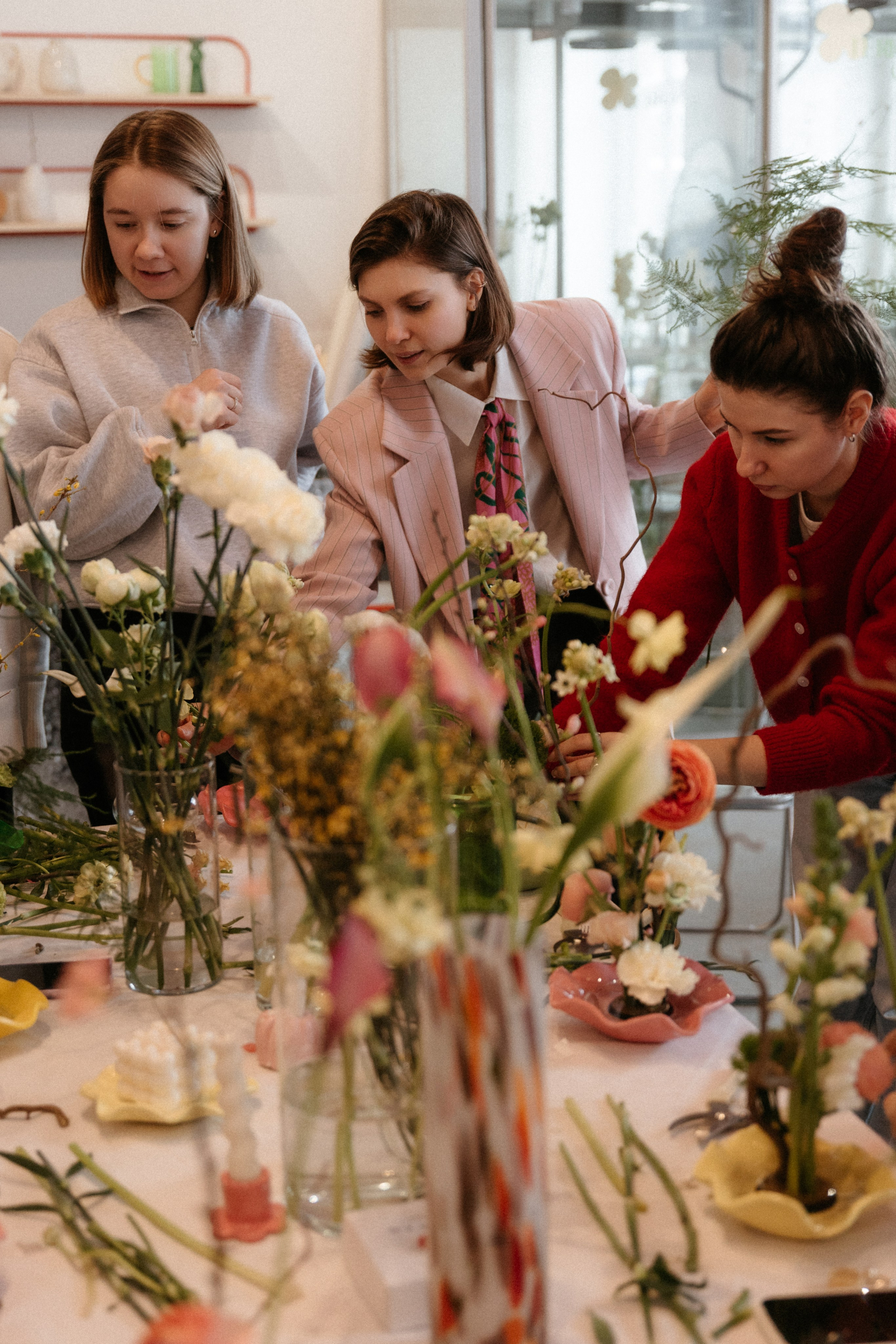 Мастер Класс по созданию Экибаны. Фотограф Муратова Алена