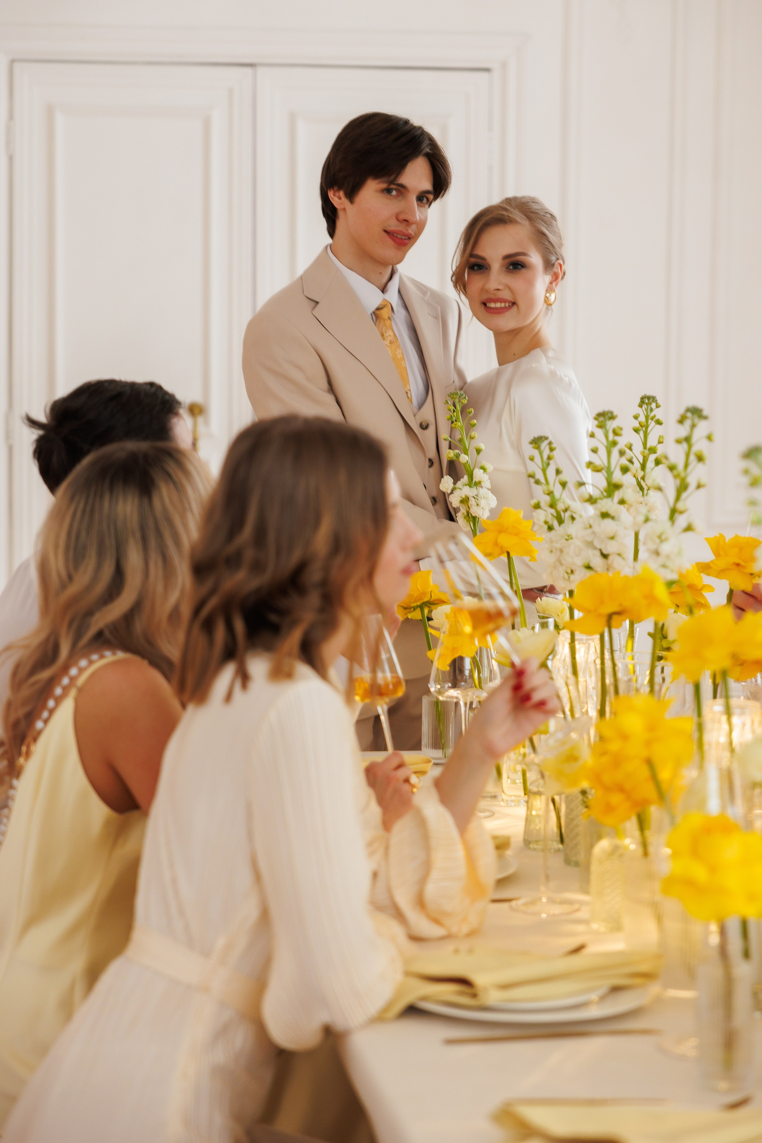 Камерная свадьба: весеннее настроение. Свадебный и семейный фотограф в Москве Красинская Мария