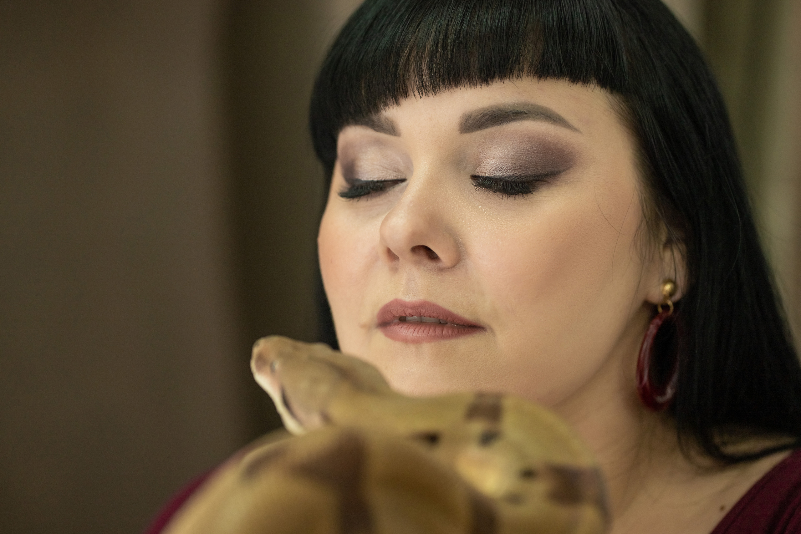 Екатерина и Нагайна. Фотограф Татьяна Митрофанова