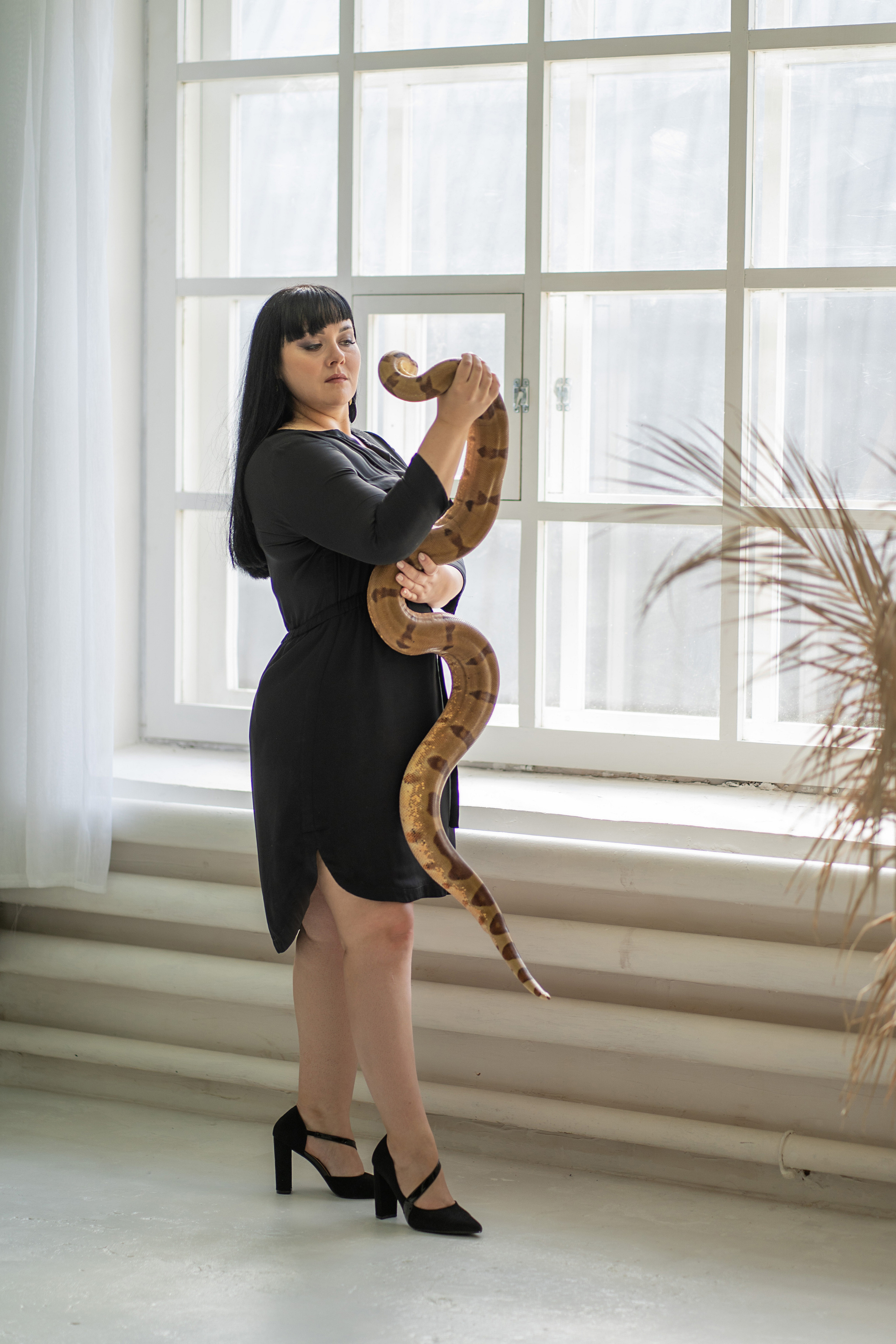 Екатерина и Нагайна. Фотограф Татьяна Митрофанова